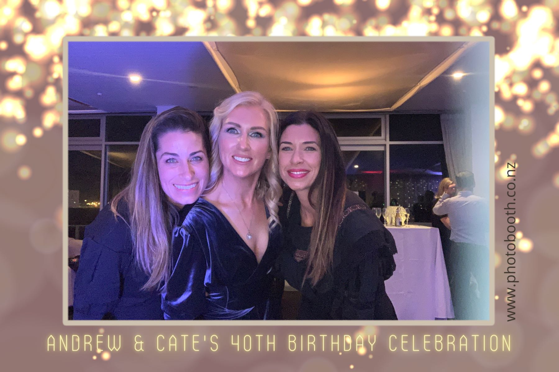 Andrew & Cate's 40th Birthday | View more photos from the event at gallery.photobooth.co.nz/u/SelfieCentral/Andrew-Cates-40th-Birthday