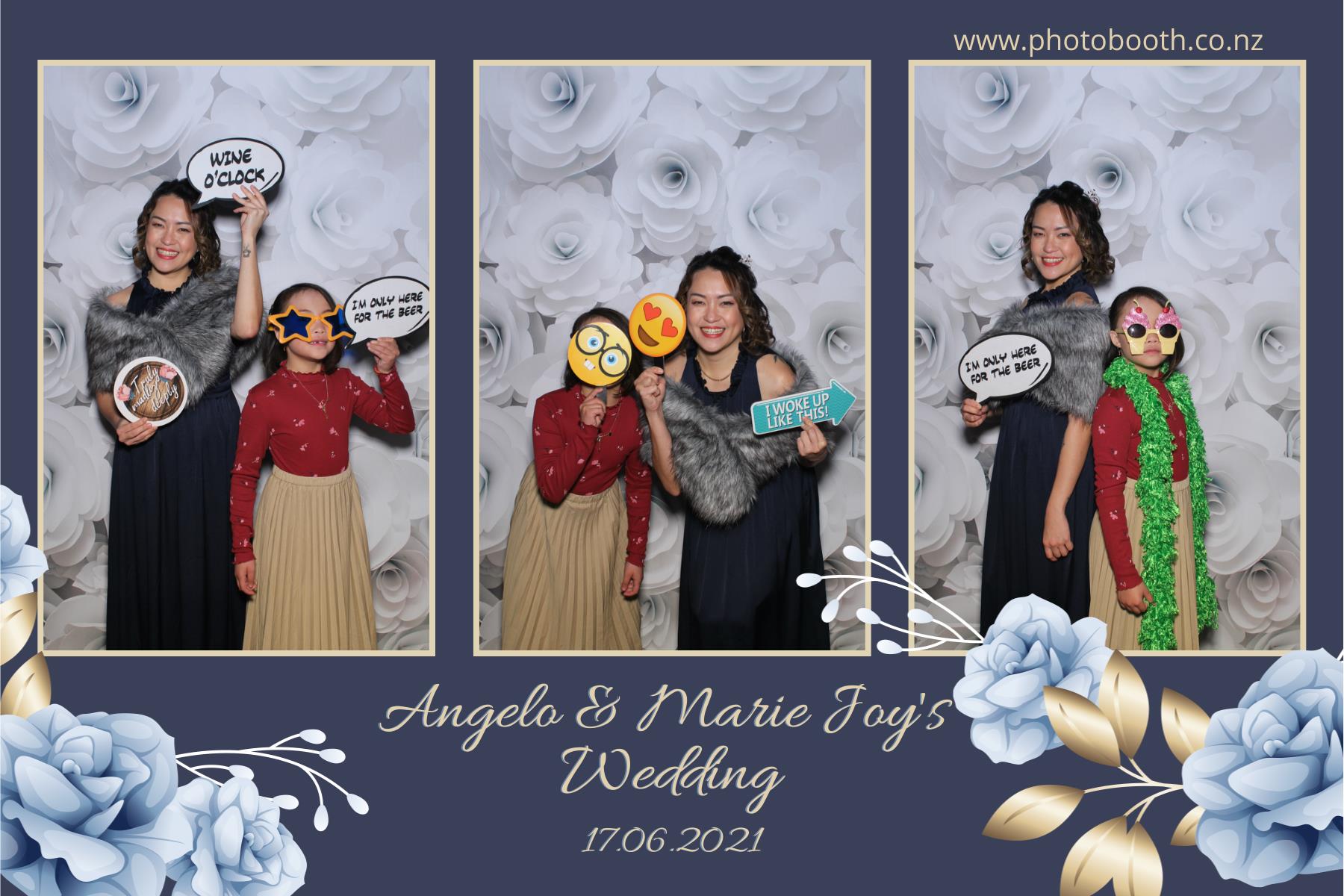 Angelo & Marie-Joy's Wedding | View more photos from the event at gallery.photobooth.co.nz/u/SelfieCentral/Angelo-Marie-Joys-Wedding