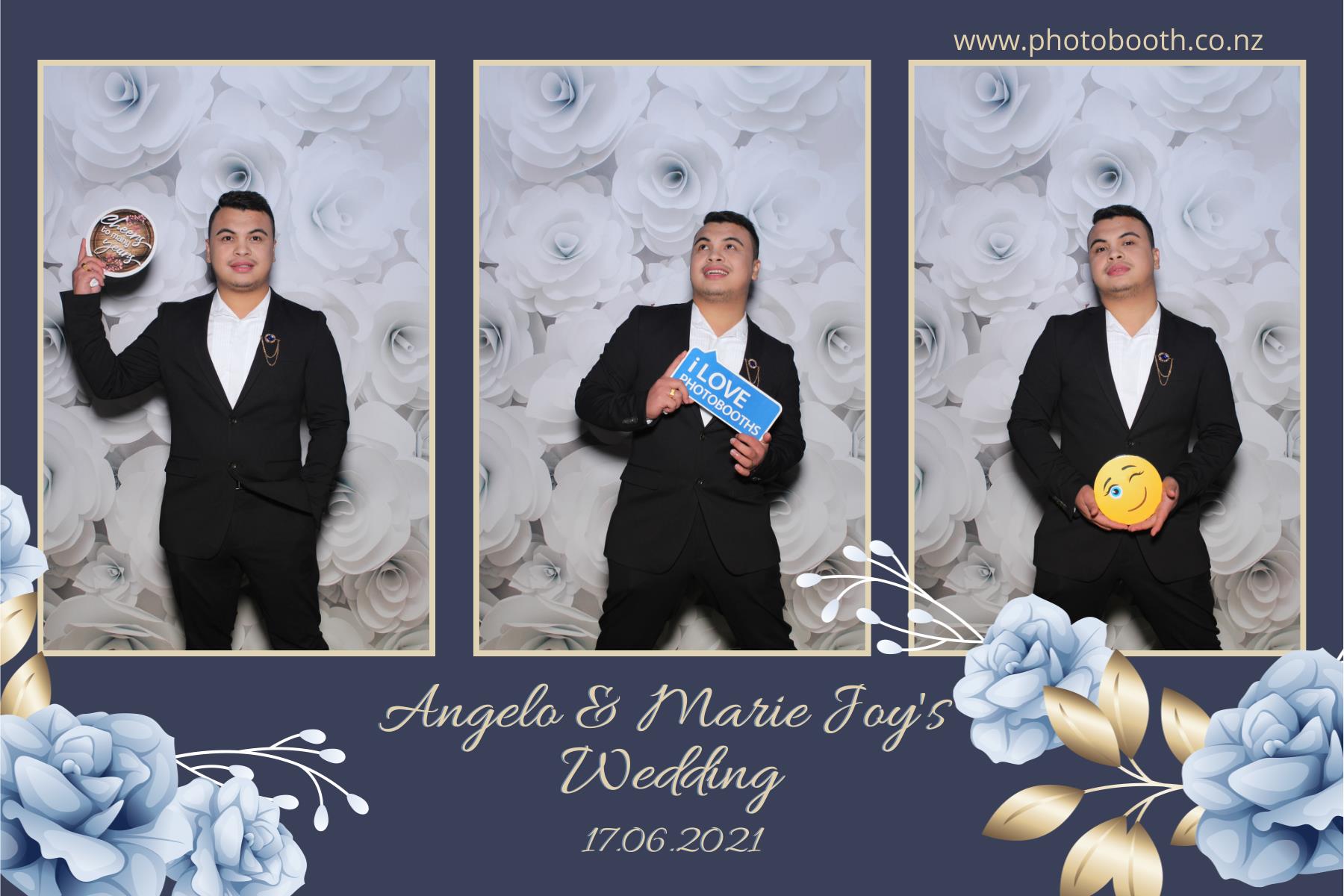 Angelo & Marie-Joy's Wedding | View more photos from the event at gallery.photobooth.co.nz/u/SelfieCentral/Angelo-Marie-Joys-Wedding