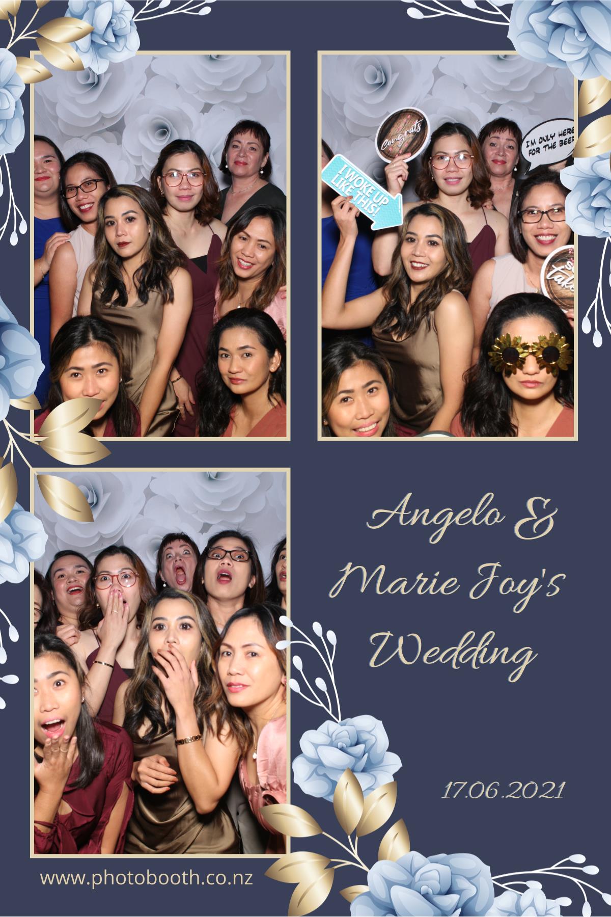 Angelo & Marie-Joy's Wedding | View more photos from the event at gallery.photobooth.co.nz/u/SelfieCentral/Angelo-Marie-Joys-Wedding