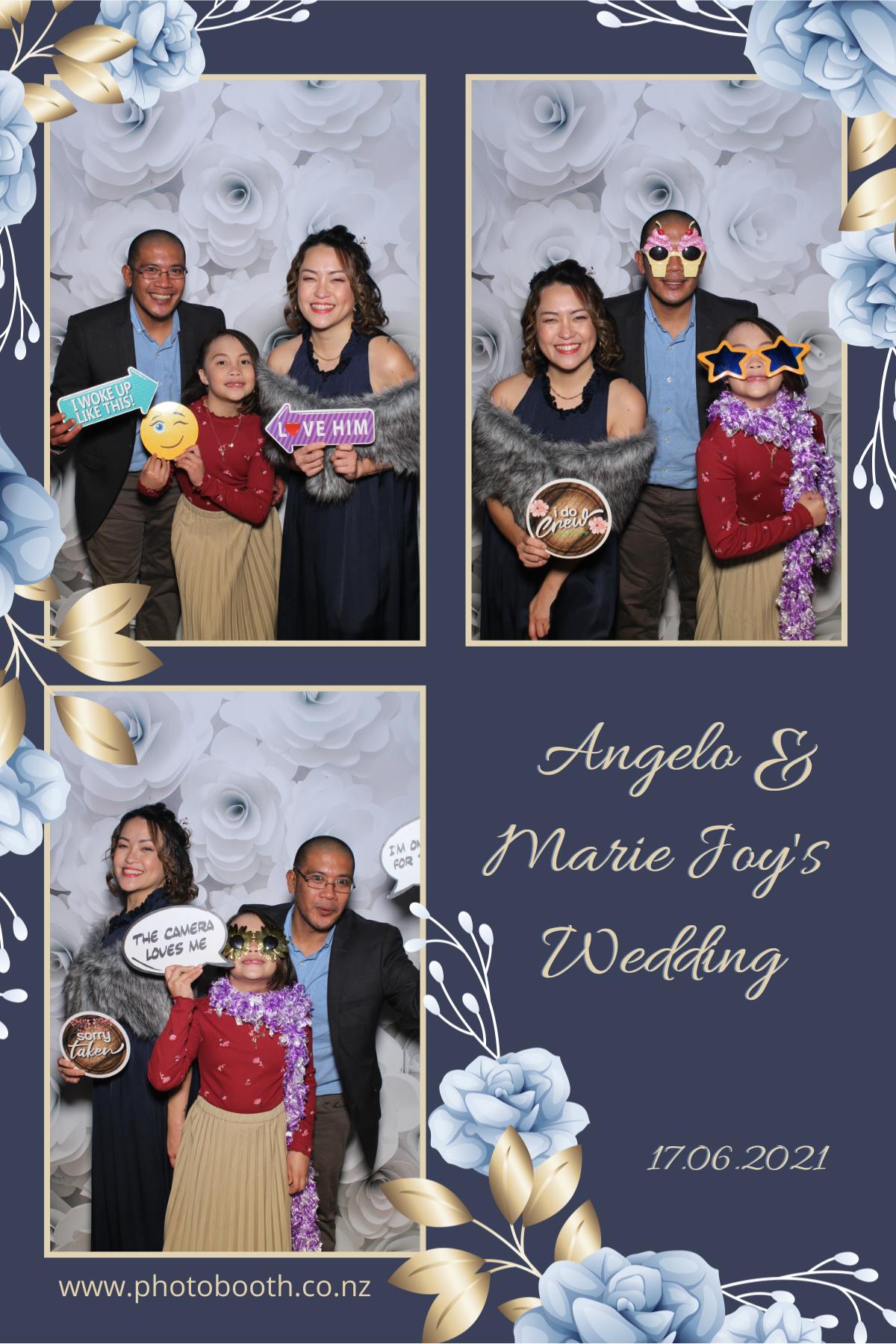 Angelo & Marie-Joy's Wedding | View more photos from the event at gallery.photobooth.co.nz/u/SelfieCentral/Angelo-Marie-Joys-Wedding