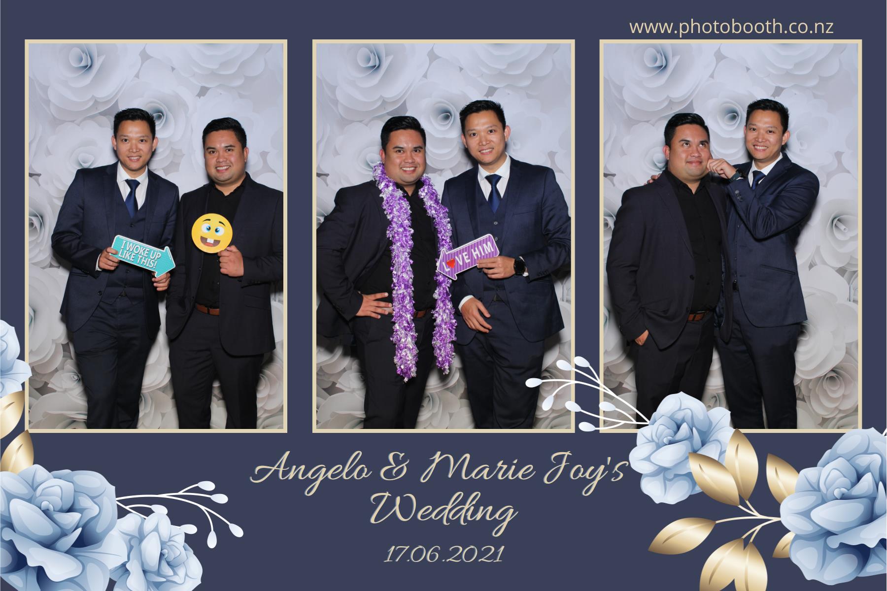 Angelo & Marie-Joy's Wedding | View more photos from the event at gallery.photobooth.co.nz/u/SelfieCentral/Angelo-Marie-Joys-Wedding