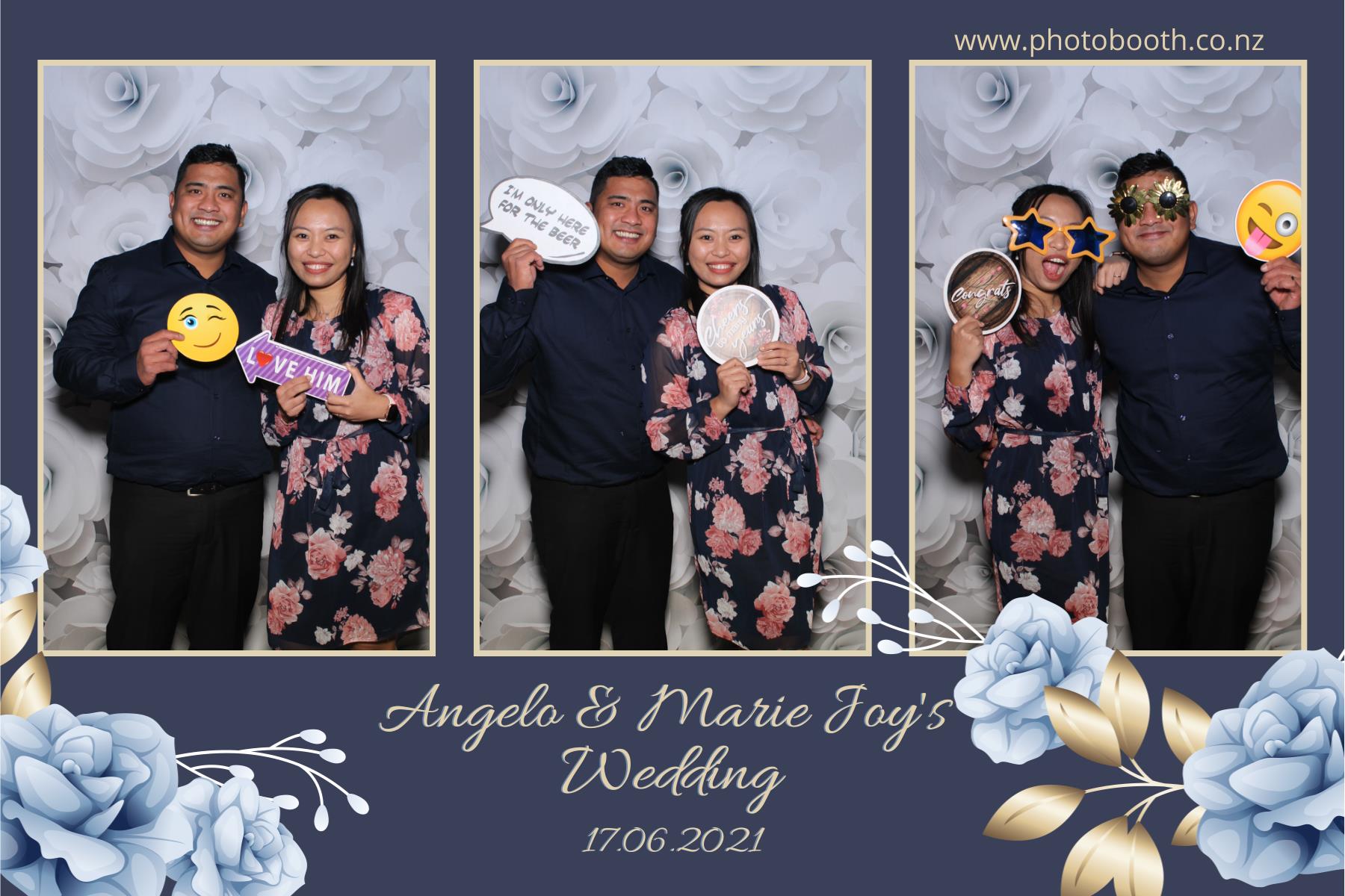 Angelo & Marie-Joy's Wedding | View more photos from the event at gallery.photobooth.co.nz/u/SelfieCentral/Angelo-Marie-Joys-Wedding