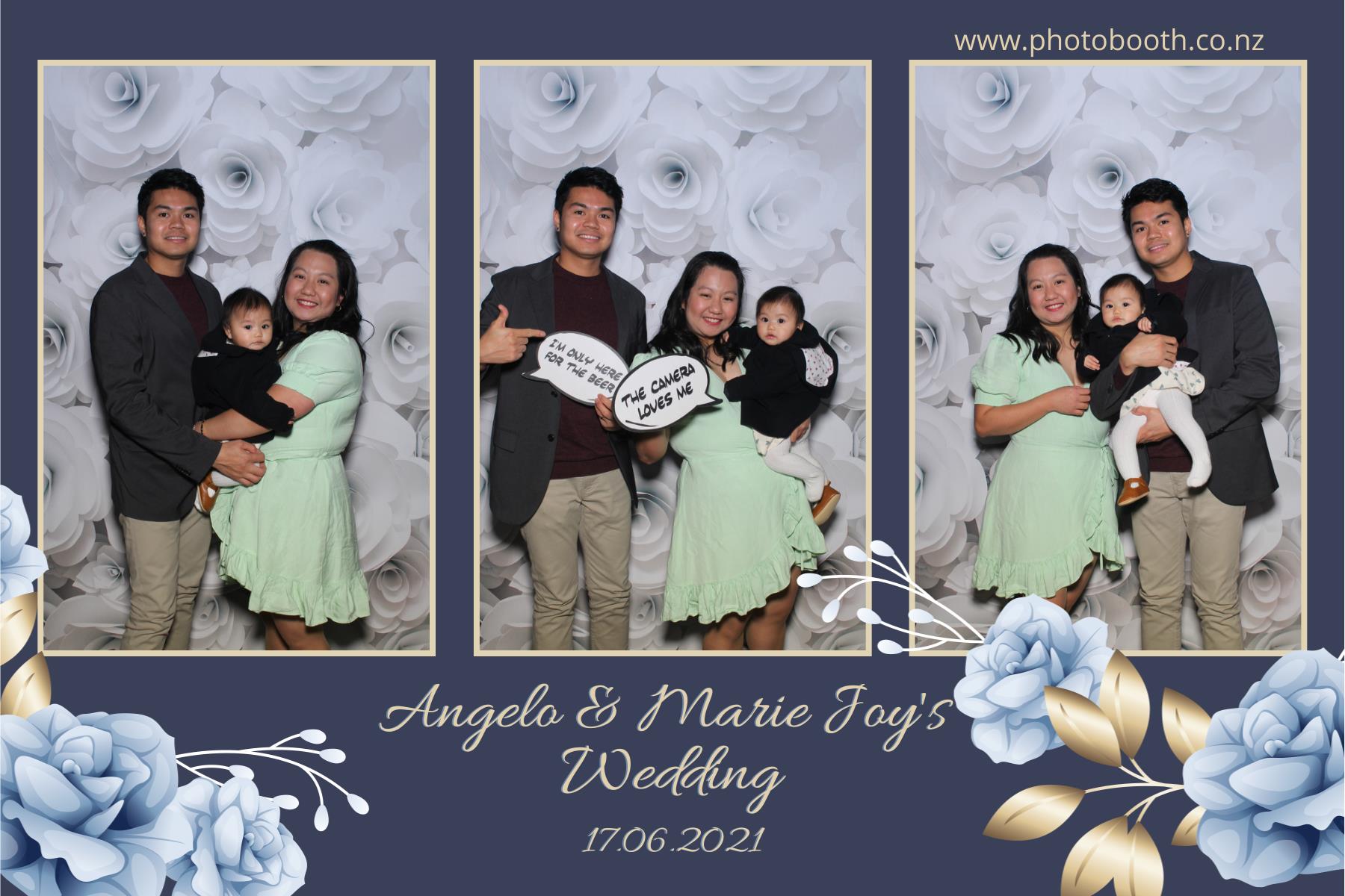 Angelo & Marie-Joy's Wedding | View more photos from the event at gallery.photobooth.co.nz/u/SelfieCentral/Angelo-Marie-Joys-Wedding