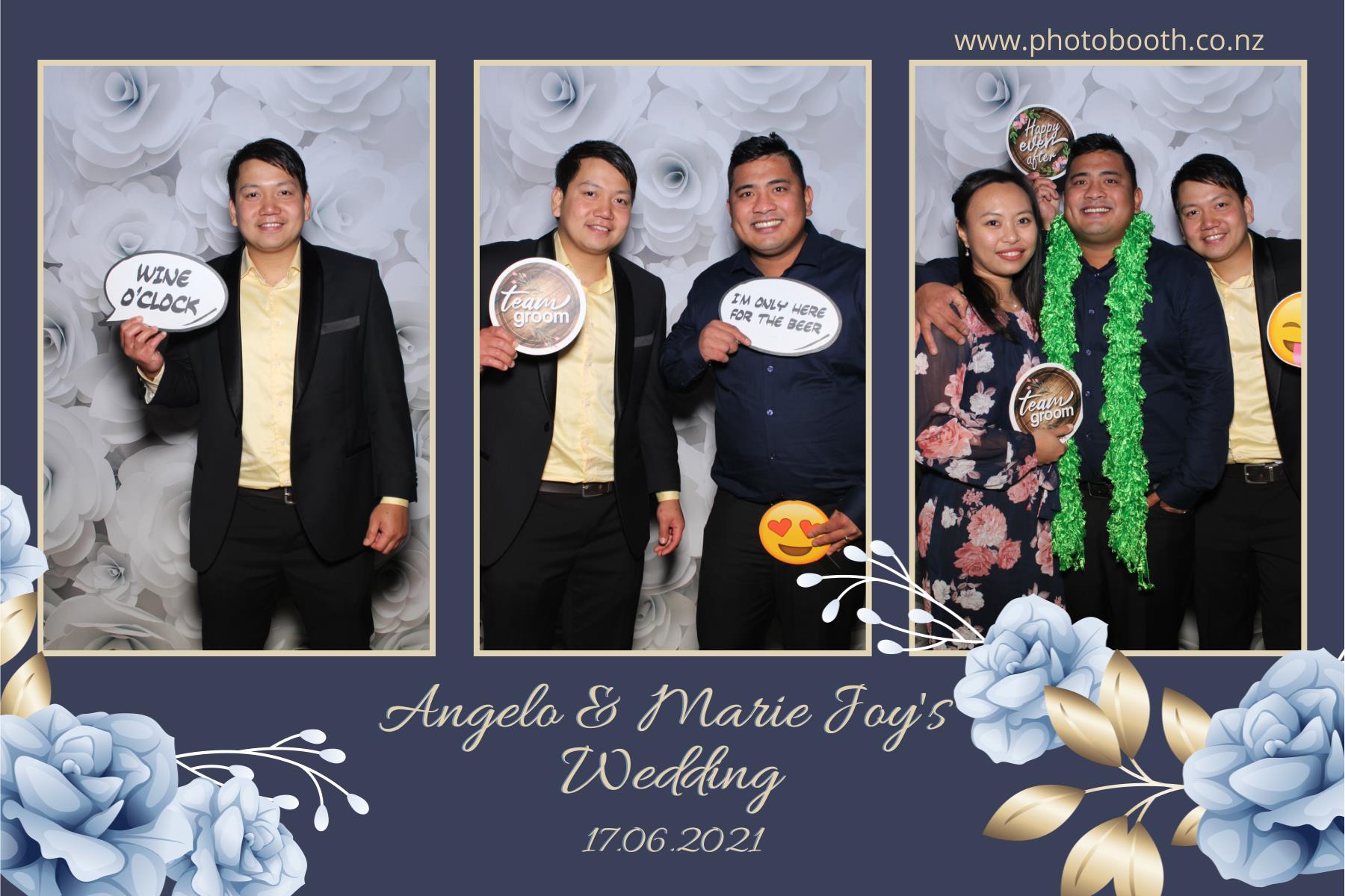 Angelo & Marie-Joy's Wedding | View more photos from the event at gallery.photobooth.co.nz/u/SelfieCentral/Angelo-Marie-Joys-Wedding