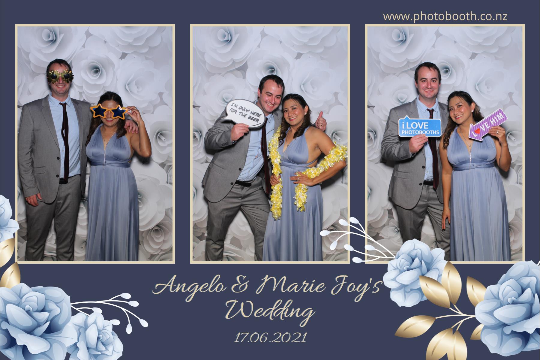 Angelo & Marie-Joy's Wedding | View more photos from the event at gallery.photobooth.co.nz/u/SelfieCentral/Angelo-Marie-Joys-Wedding