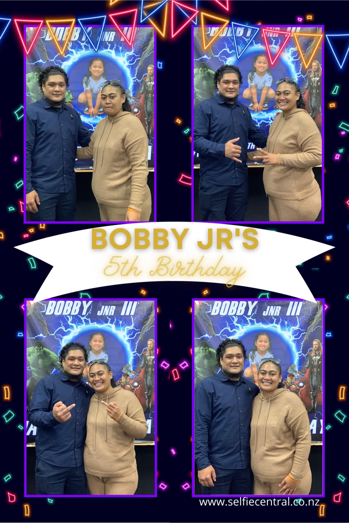 Bobby Jr's 5th Birthday | View more photos from the event at gallery.photobooth.co.nz/u/SelfieCentral/Bobby-Jrs-5th-Birthday