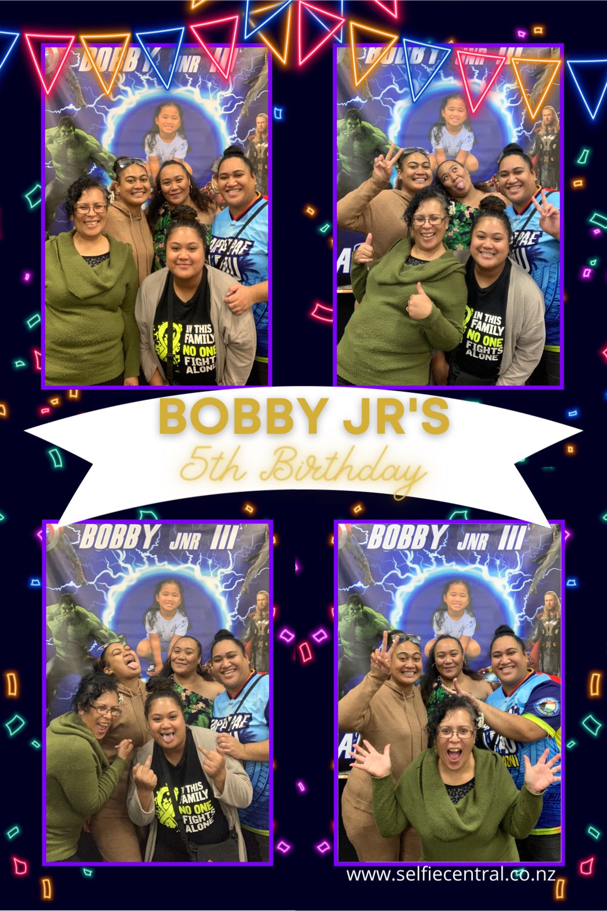 Bobby Jr's 5th Birthday | View more photos from the event at gallery.photobooth.co.nz/u/SelfieCentral/Bobby-Jrs-5th-Birthday