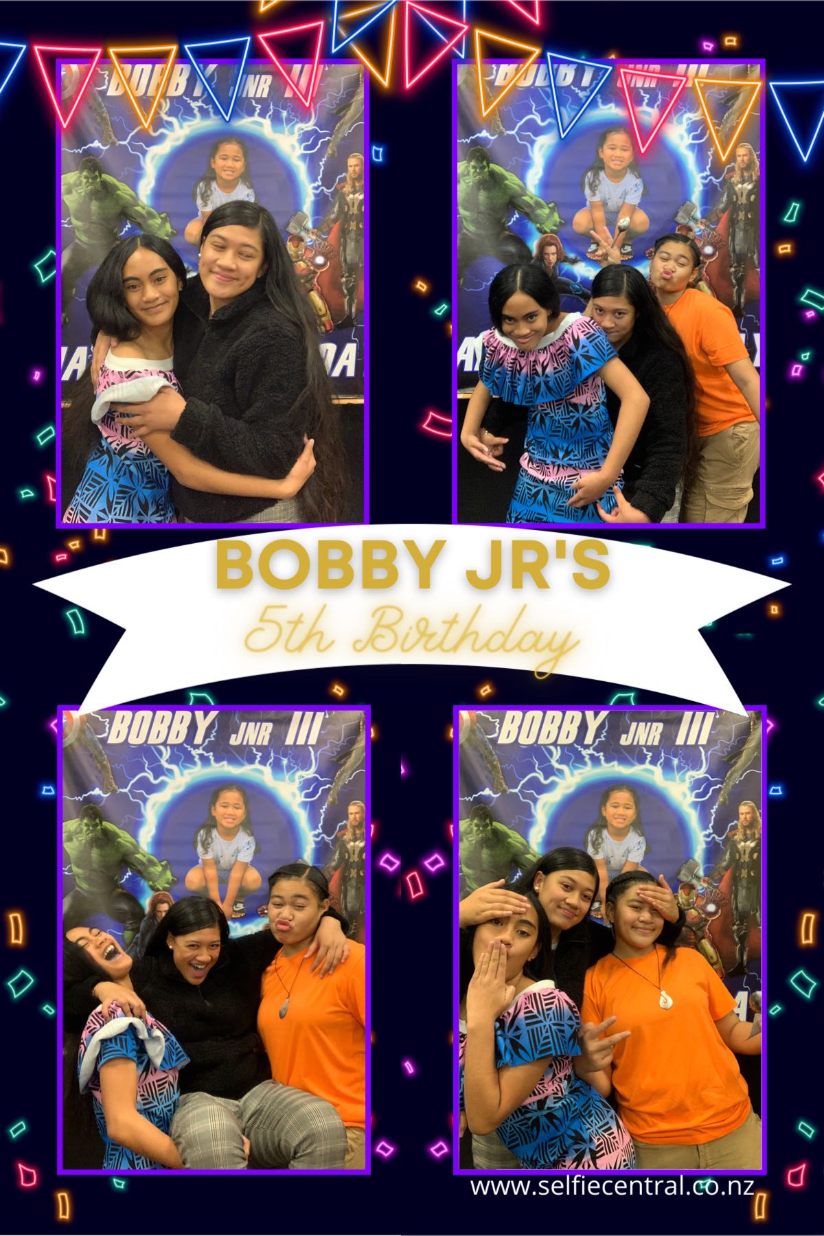 Bobby Jr's 5th Birthday | View more photos from the event at gallery.photobooth.co.nz/u/SelfieCentral/Bobby-Jrs-5th-Birthday