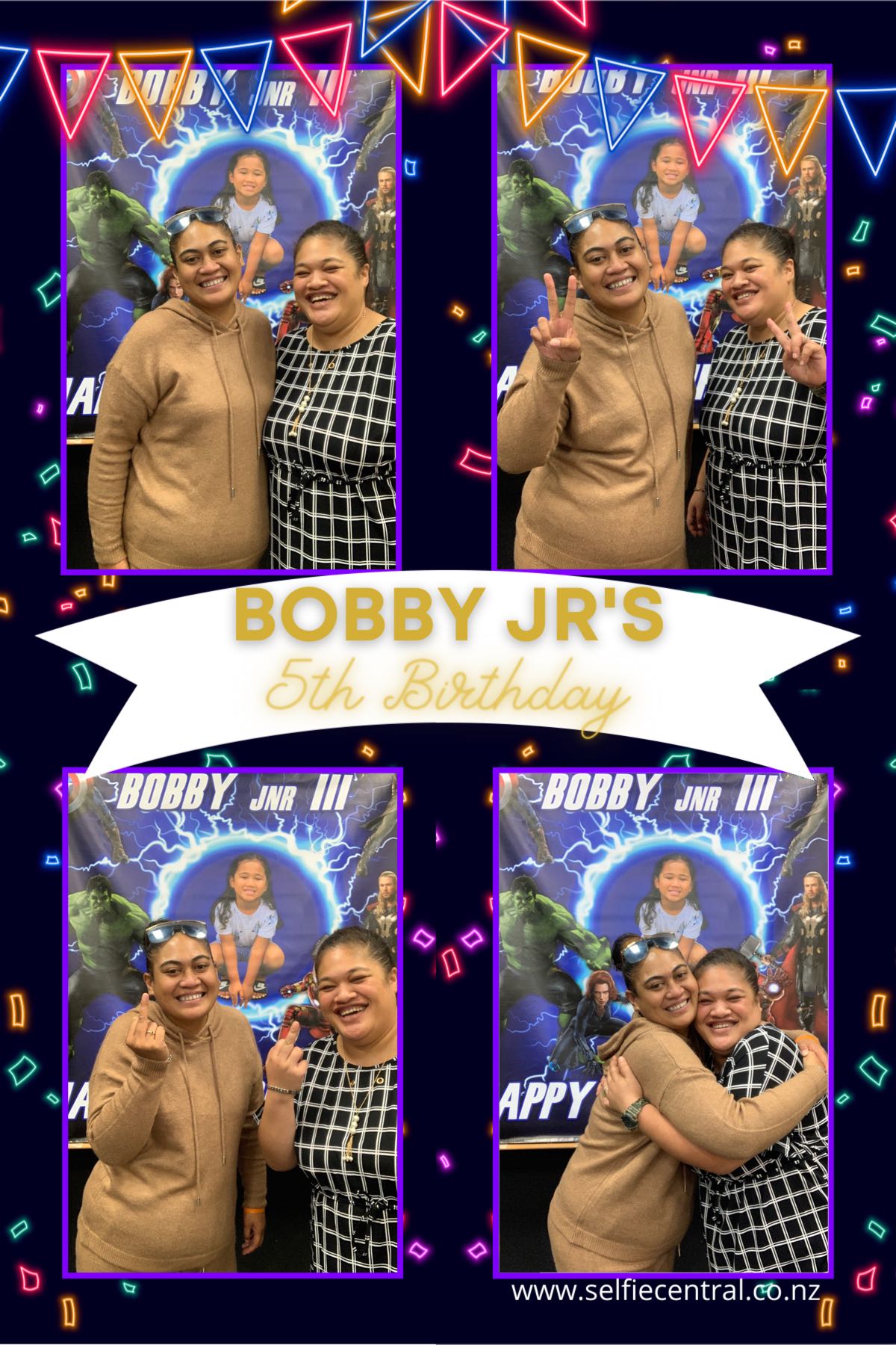 Bobby Jr's 5th Birthday | View more photos from the event at gallery.photobooth.co.nz/u/SelfieCentral/Bobby-Jrs-5th-Birthday