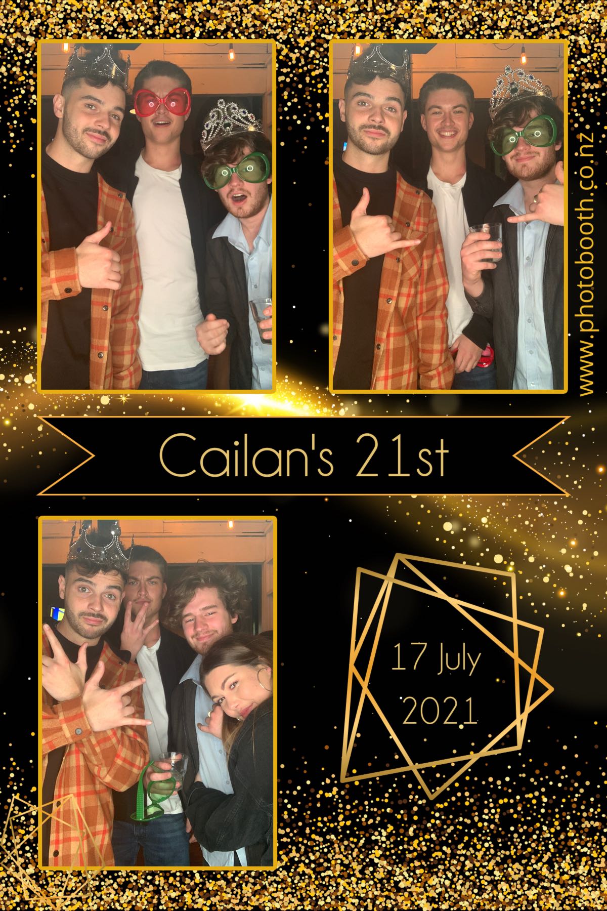 Cailan's 21st | View more photos from the event at gallery.photobooth.co.nz/u/SelfieCentral/Cailans-21st