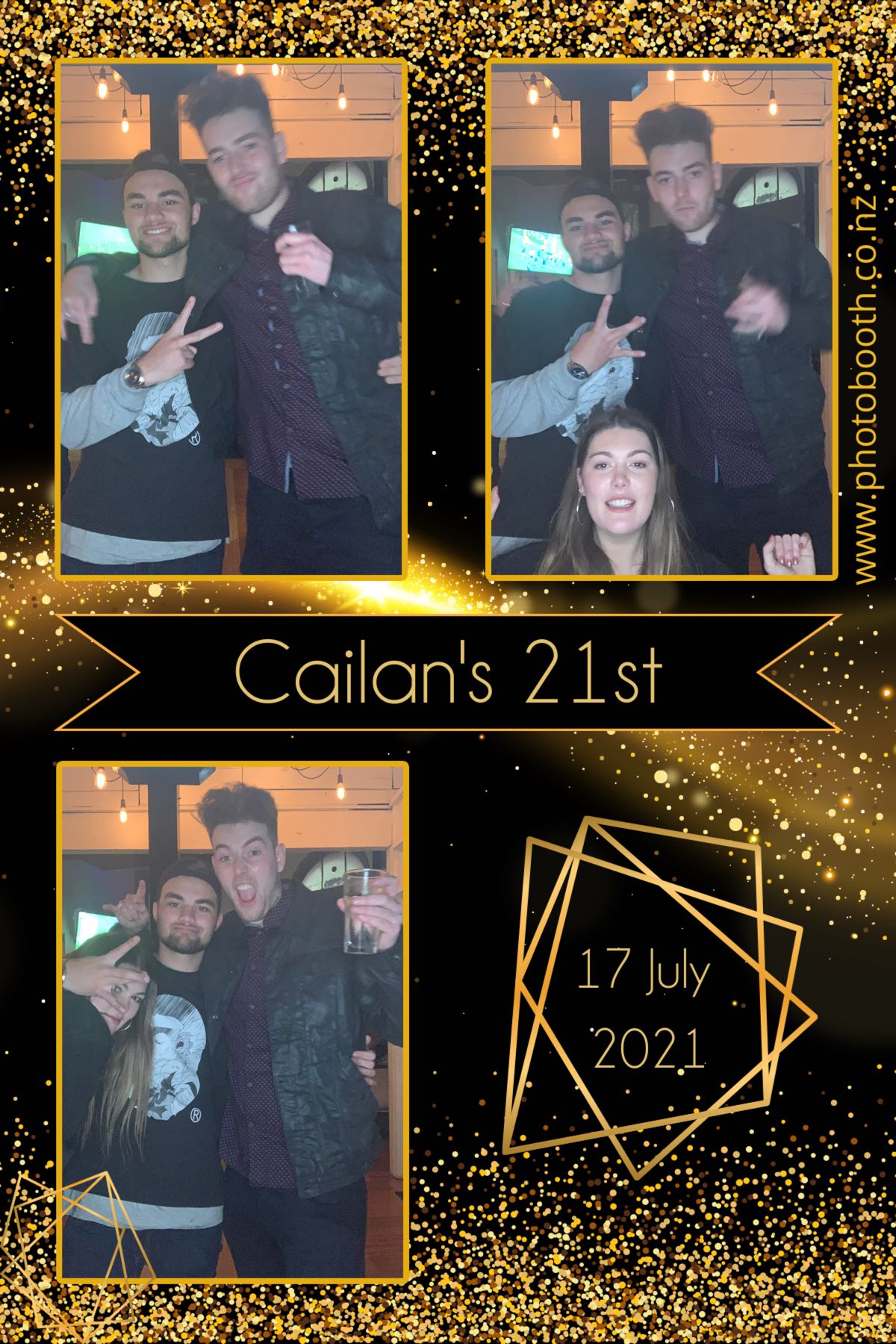 Cailan's 21st | View more photos from the event at gallery.photobooth.co.nz/u/SelfieCentral/Cailans-21st