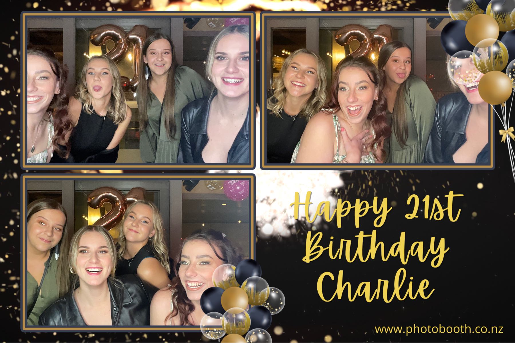 Charlie's 21st | View more photos from the event at gallery.photobooth.co.nz/u/SelfieCentral/Charlies-21st