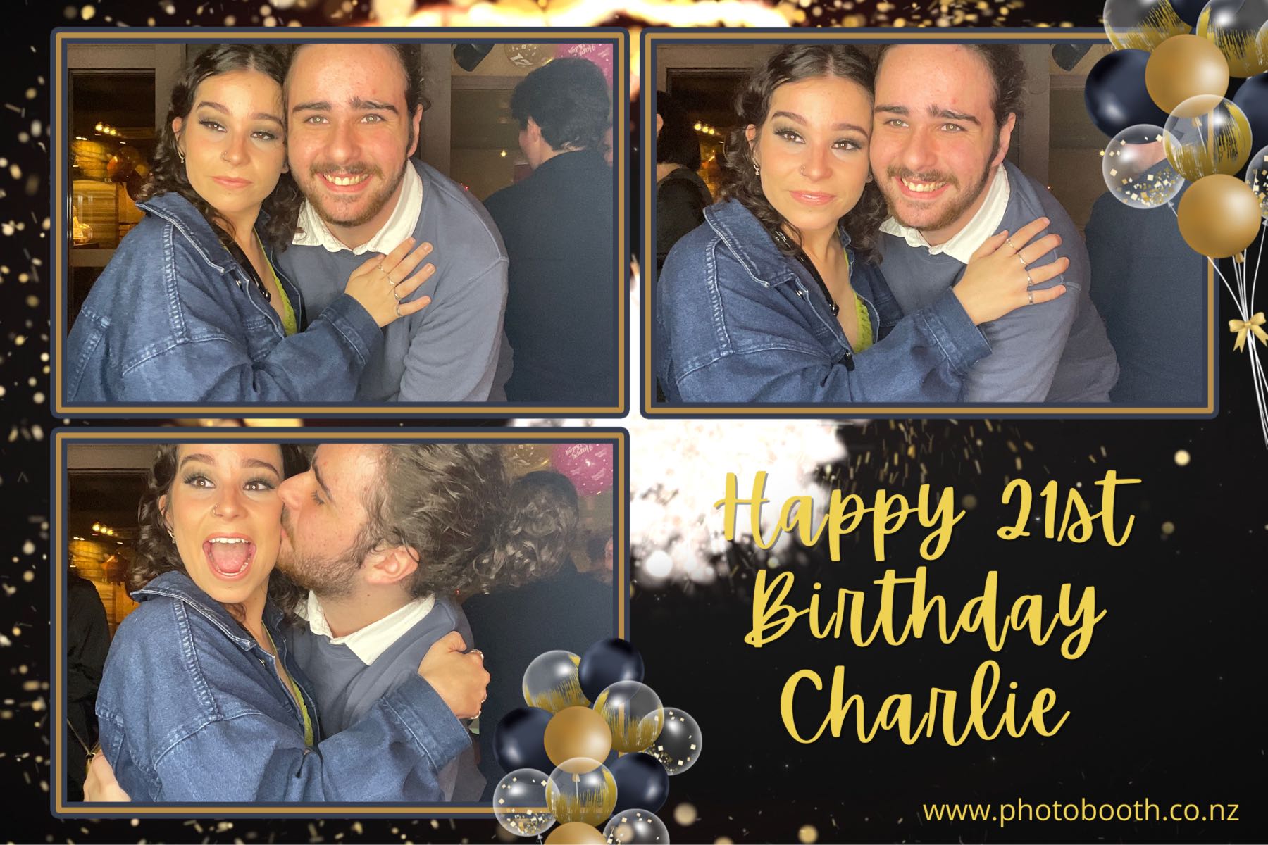 Charlie's 21st | View more photos from the event at gallery.photobooth.co.nz/u/SelfieCentral/Charlies-21st