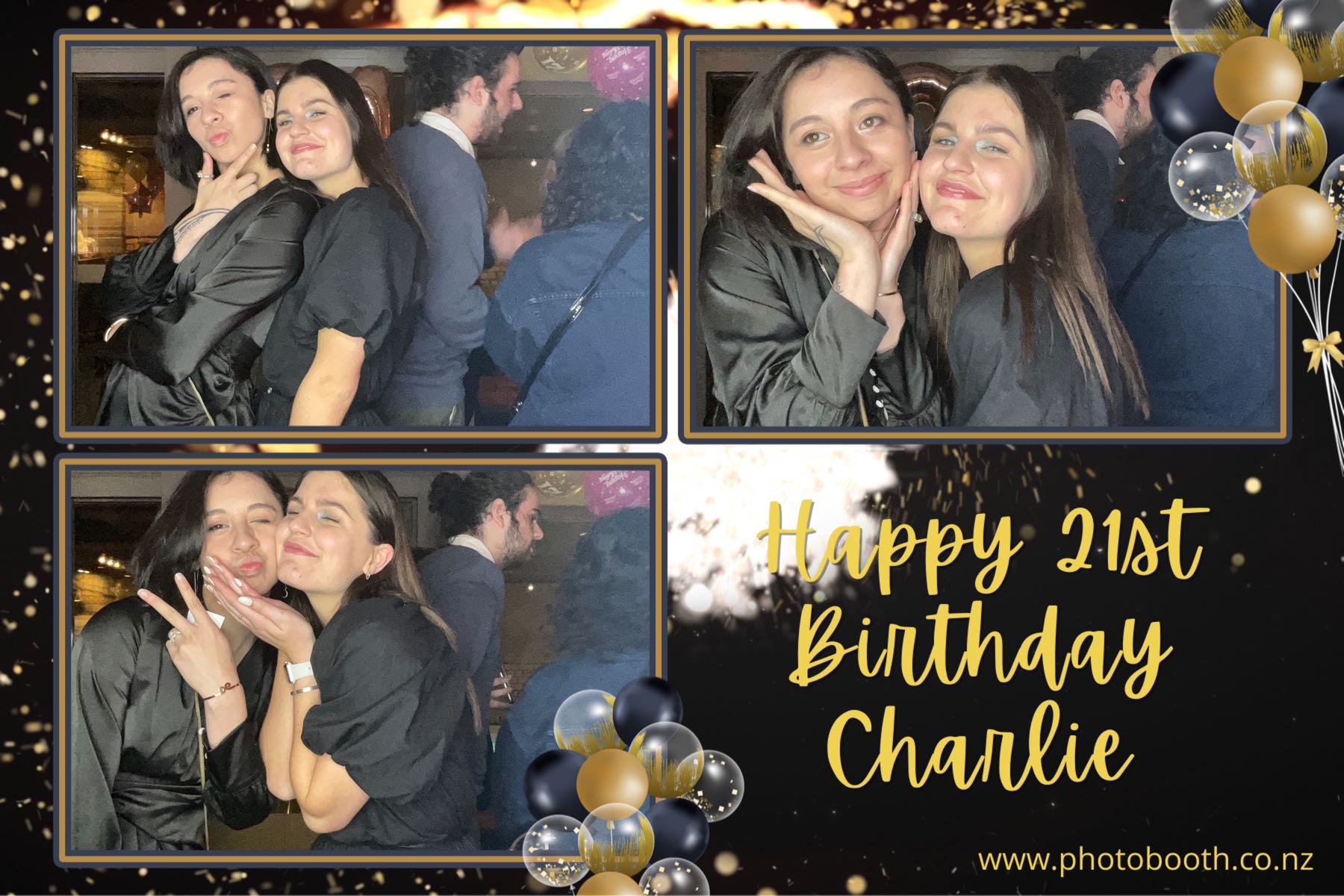 Charlie's 21st | View more photos from the event at gallery.photobooth.co.nz/u/SelfieCentral/Charlies-21st