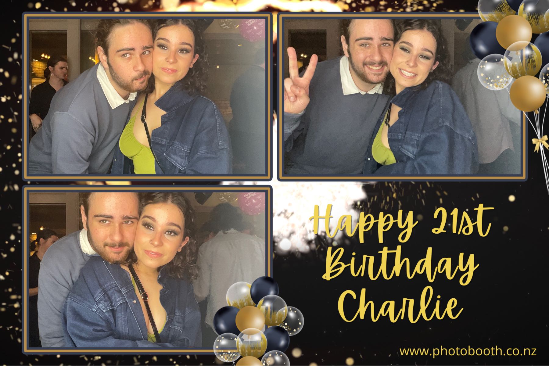 Charlie's 21st | View more photos from the event at gallery.photobooth.co.nz/u/SelfieCentral/Charlies-21st