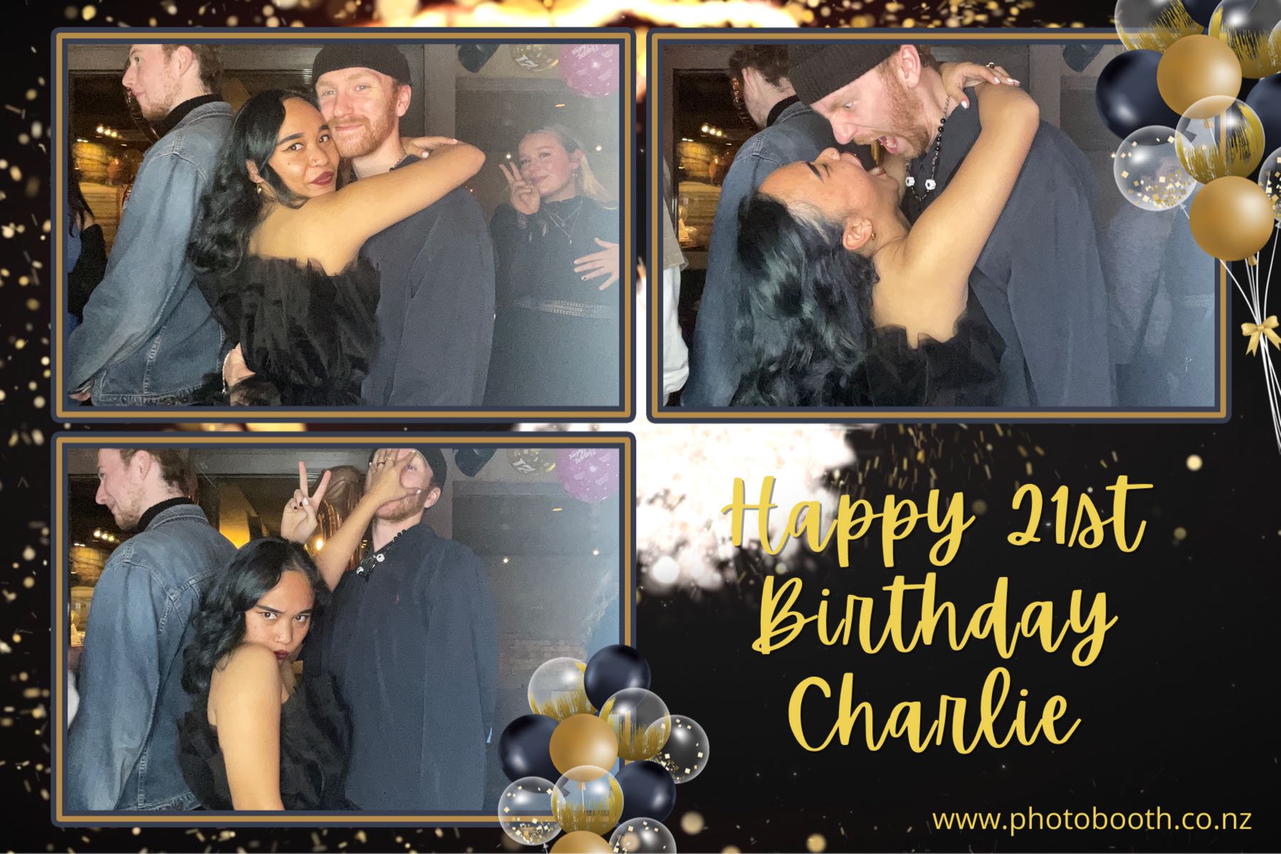 Charlie's 21st | View more photos from the event at gallery.photobooth.co.nz/u/SelfieCentral/Charlies-21st