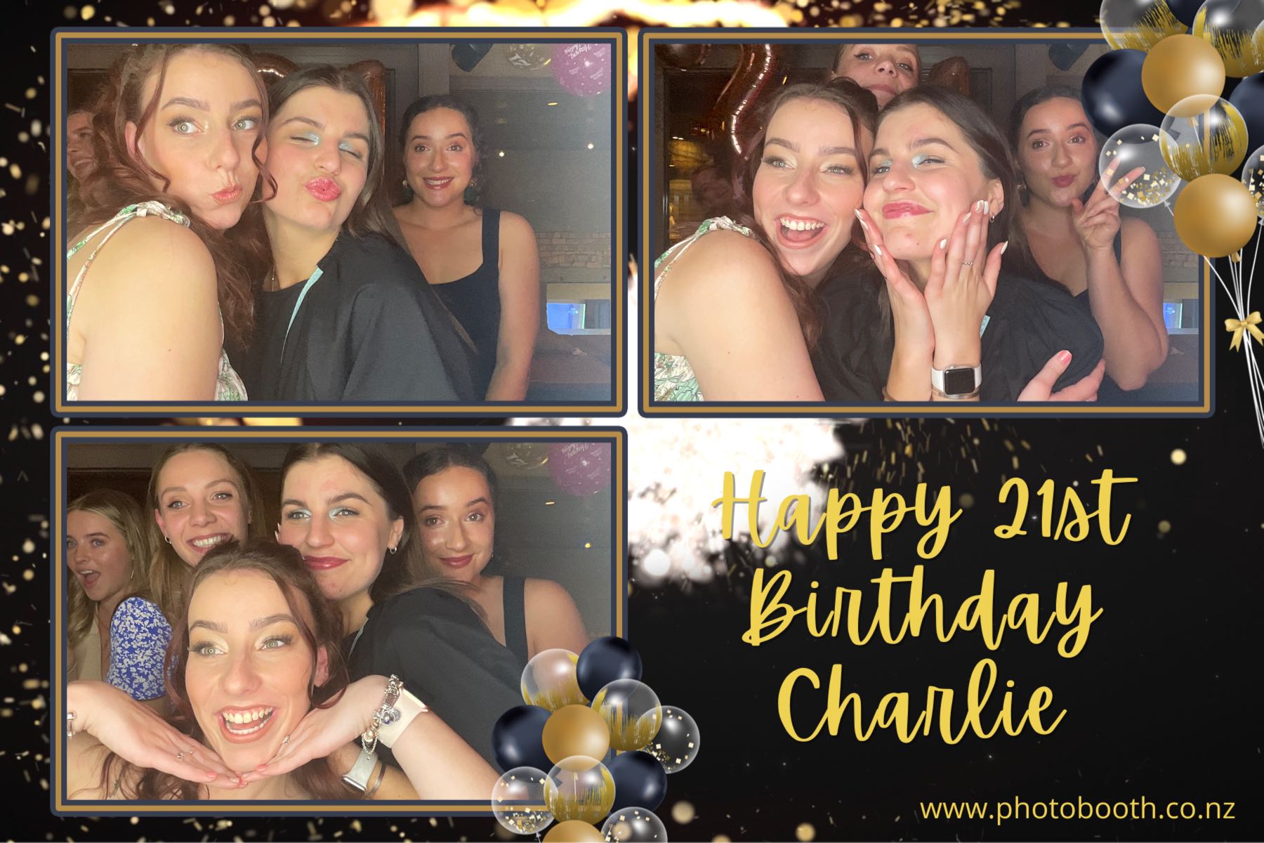 Charlie's 21st | View more photos from the event at gallery.photobooth.co.nz/u/SelfieCentral/Charlies-21st