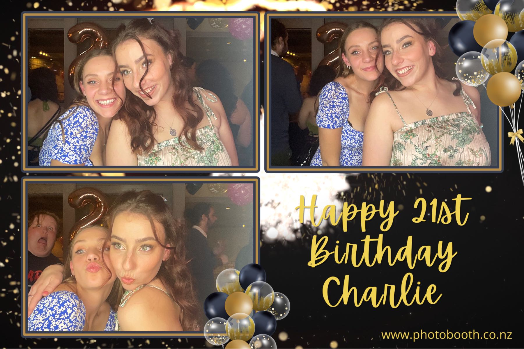 Charlie's 21st | View more photos from the event at gallery.photobooth.co.nz/u/SelfieCentral/Charlies-21st