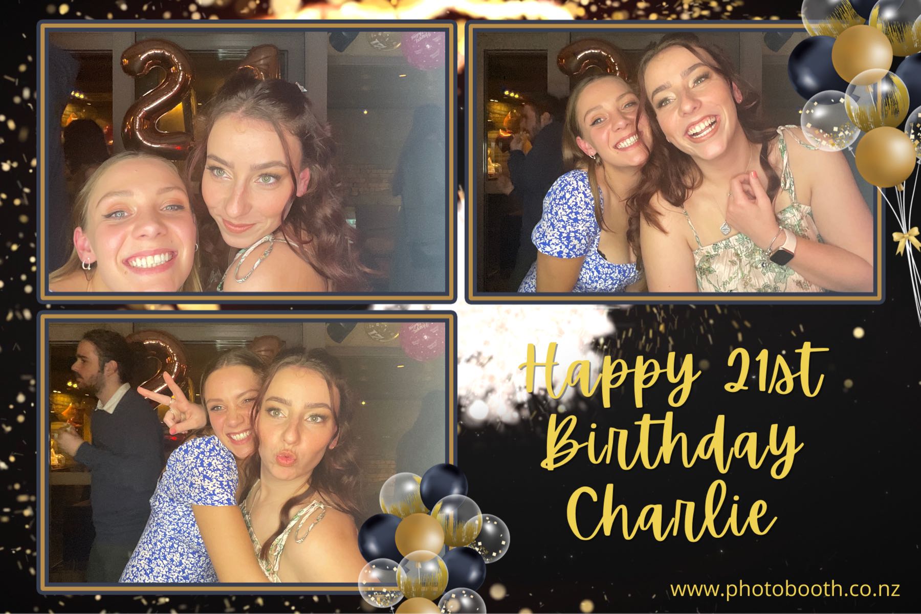 Charlie's 21st | View more photos from the event at gallery.photobooth.co.nz/u/SelfieCentral/Charlies-21st