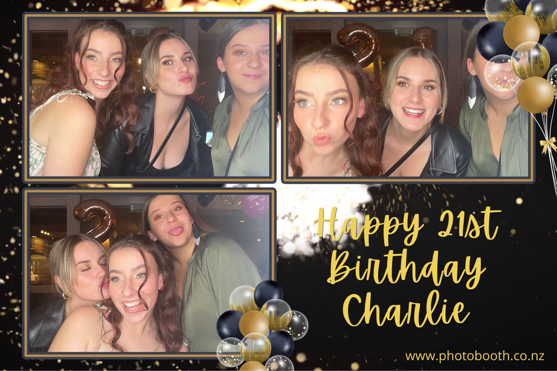 Charlie's 21st | View more photos from the event at gallery.photobooth.co.nz/u/SelfieCentral/Charlies-21st