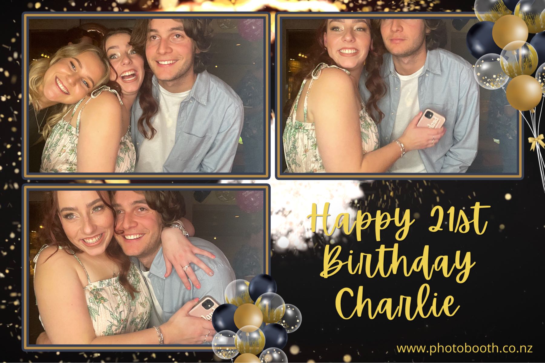 Charlie's 21st | View more photos from the event at gallery.photobooth.co.nz/u/SelfieCentral/Charlies-21st