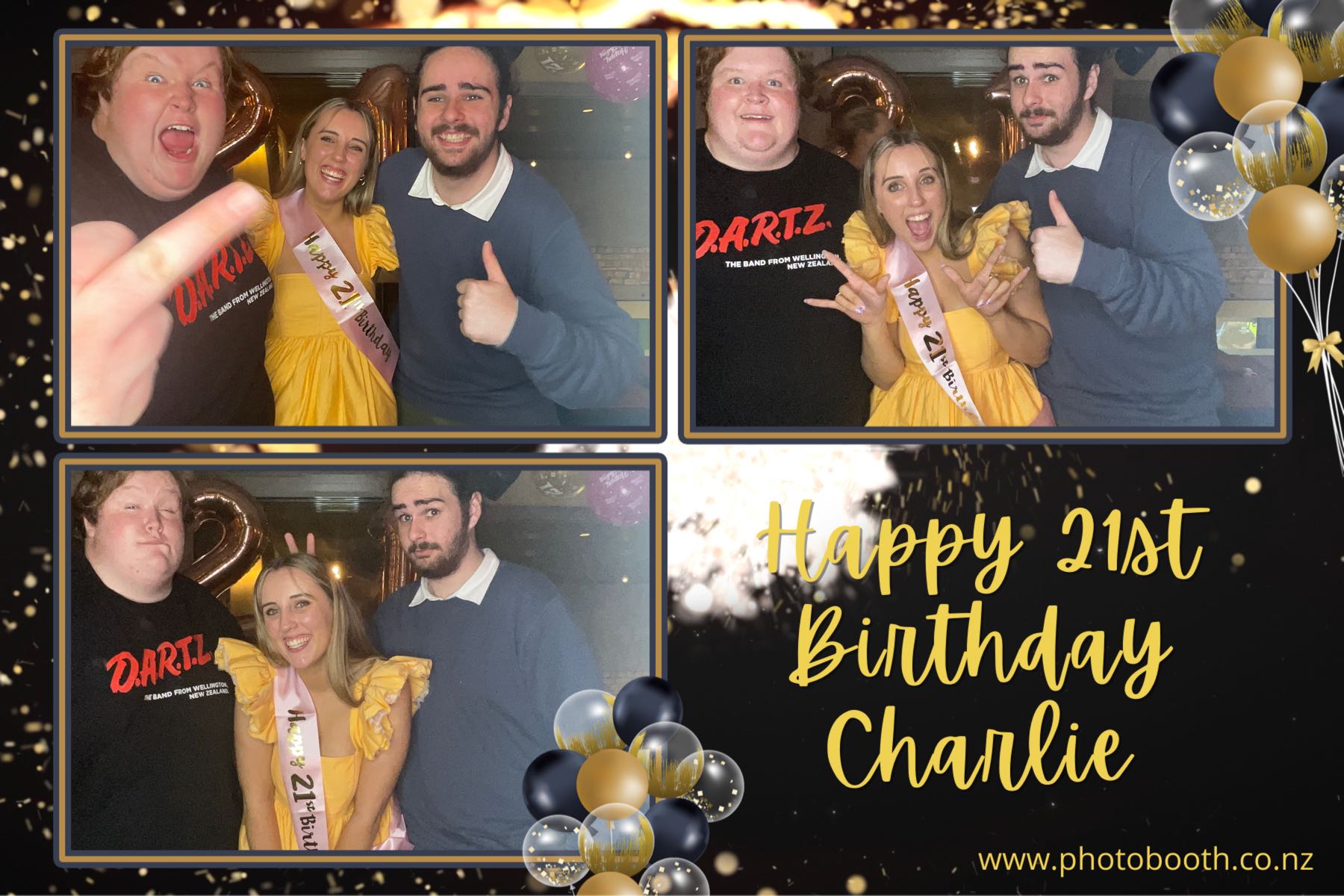 Charlie's 21st | View more photos from the event at gallery.photobooth.co.nz/u/SelfieCentral/Charlies-21st