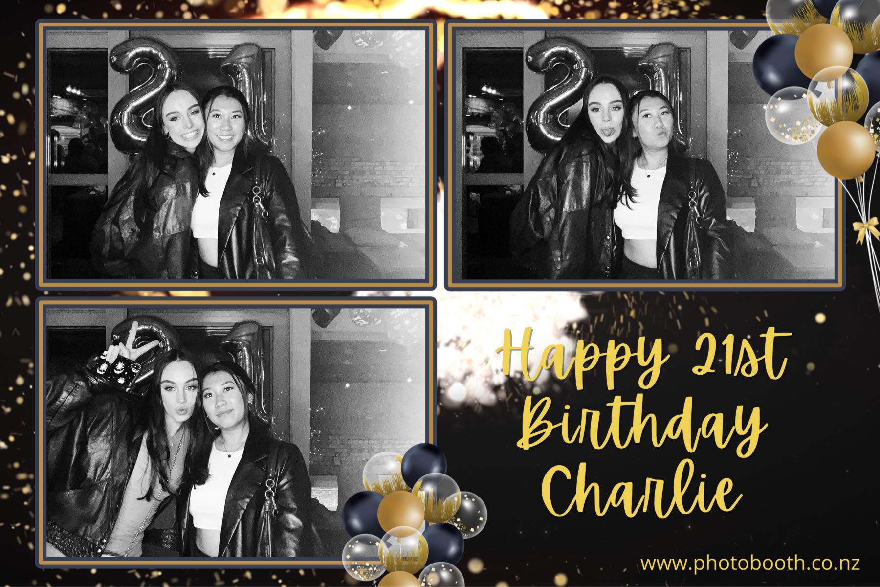 Charlie's 21st | View more photos from the event at gallery.photobooth.co.nz/u/SelfieCentral/Charlies-21st