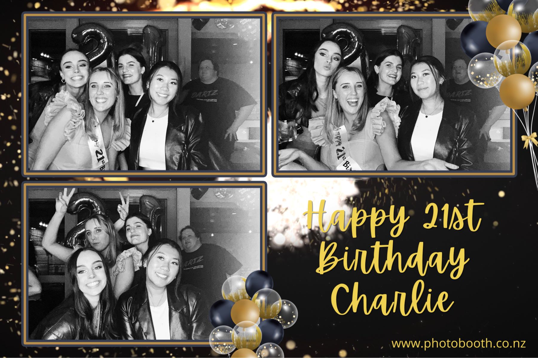 Charlie's 21st | View more photos from the event at gallery.photobooth.co.nz/u/SelfieCentral/Charlies-21st