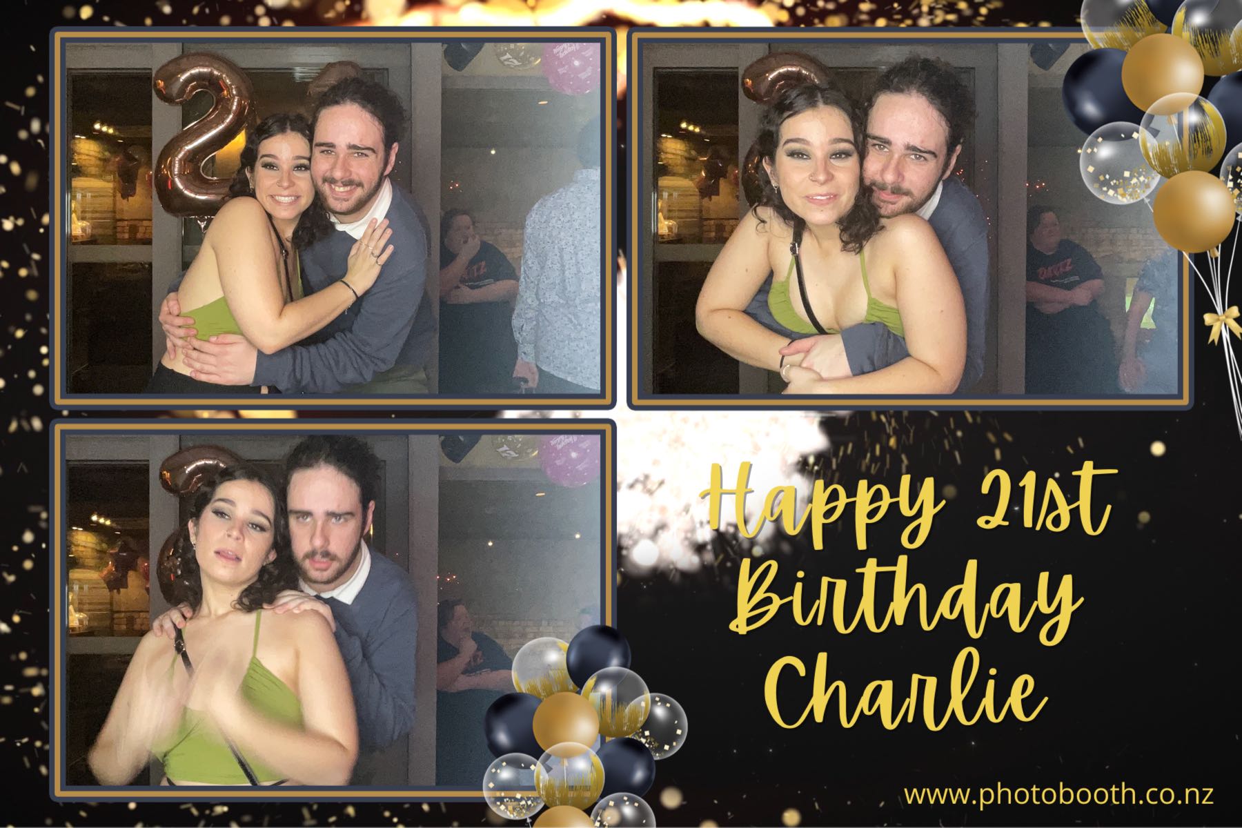 Charlie's 21st | View more photos from the event at gallery.photobooth.co.nz/u/SelfieCentral/Charlies-21st