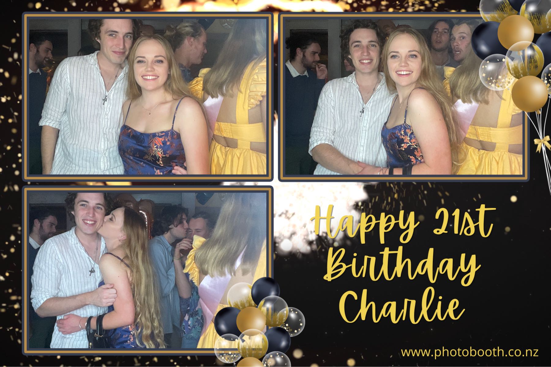 Charlie's 21st | View more photos from the event at gallery.photobooth.co.nz/u/SelfieCentral/Charlies-21st