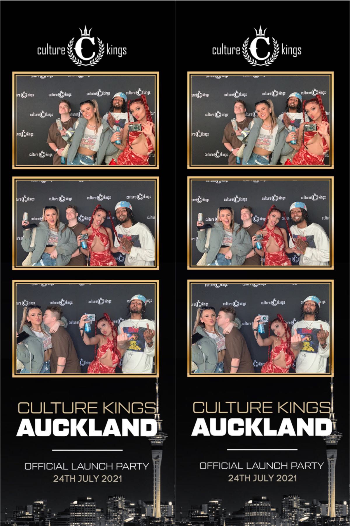 Culture Kings Sylvia Park store opening | View more photos from the event at gallery.photobooth.co.nz/u/SelfieCentral/Culture-Kings-Sylvia-Park-store-opening