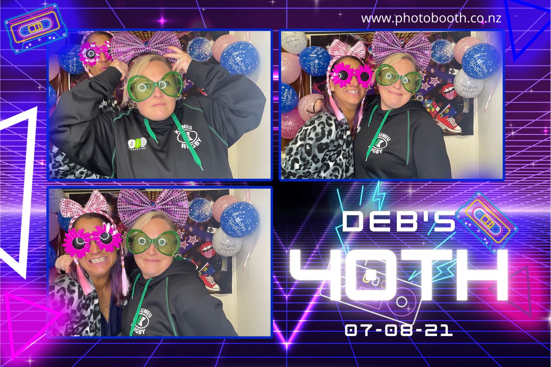 Deb's 40th | View more photos from the event at gallery.photobooth.co.nz/u/SelfieCentral/Debs-40th