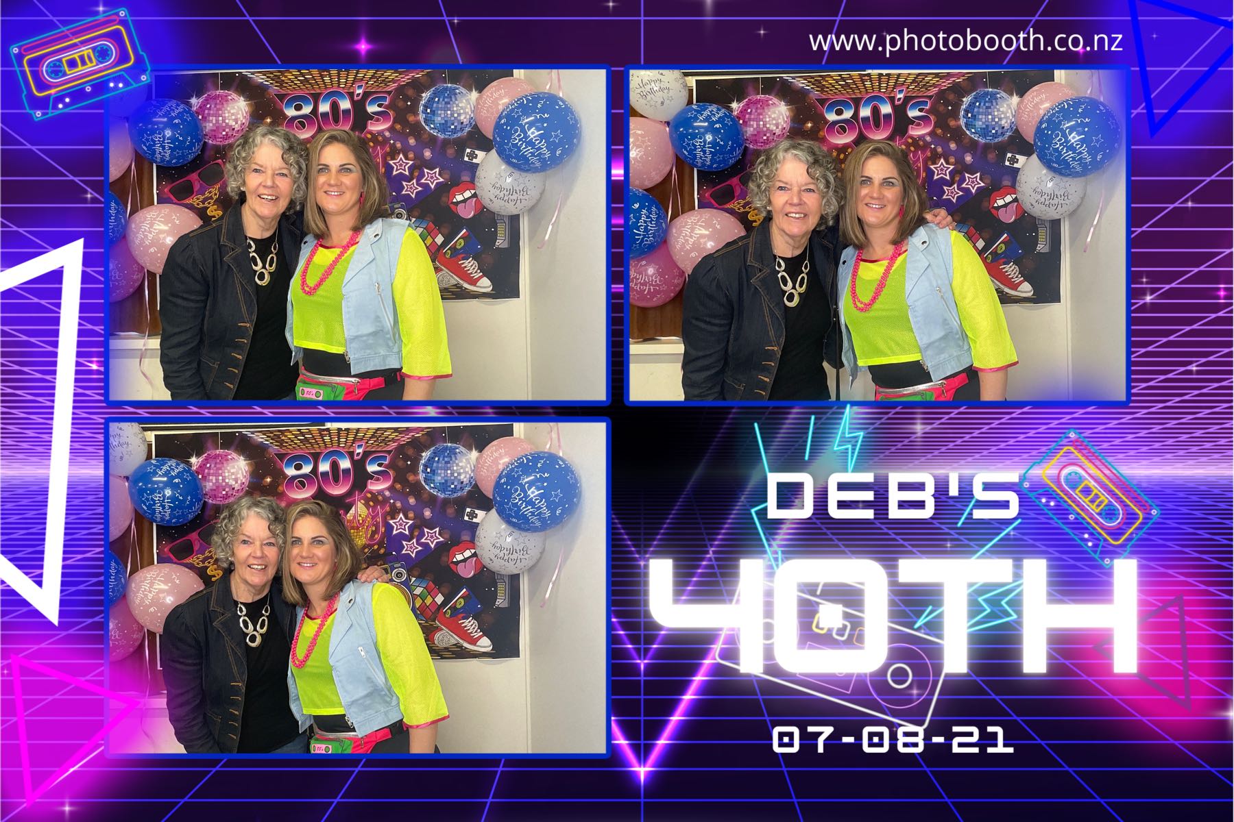 Deb's 40th | View more photos from the event at gallery.photobooth.co.nz/u/SelfieCentral/Debs-40th