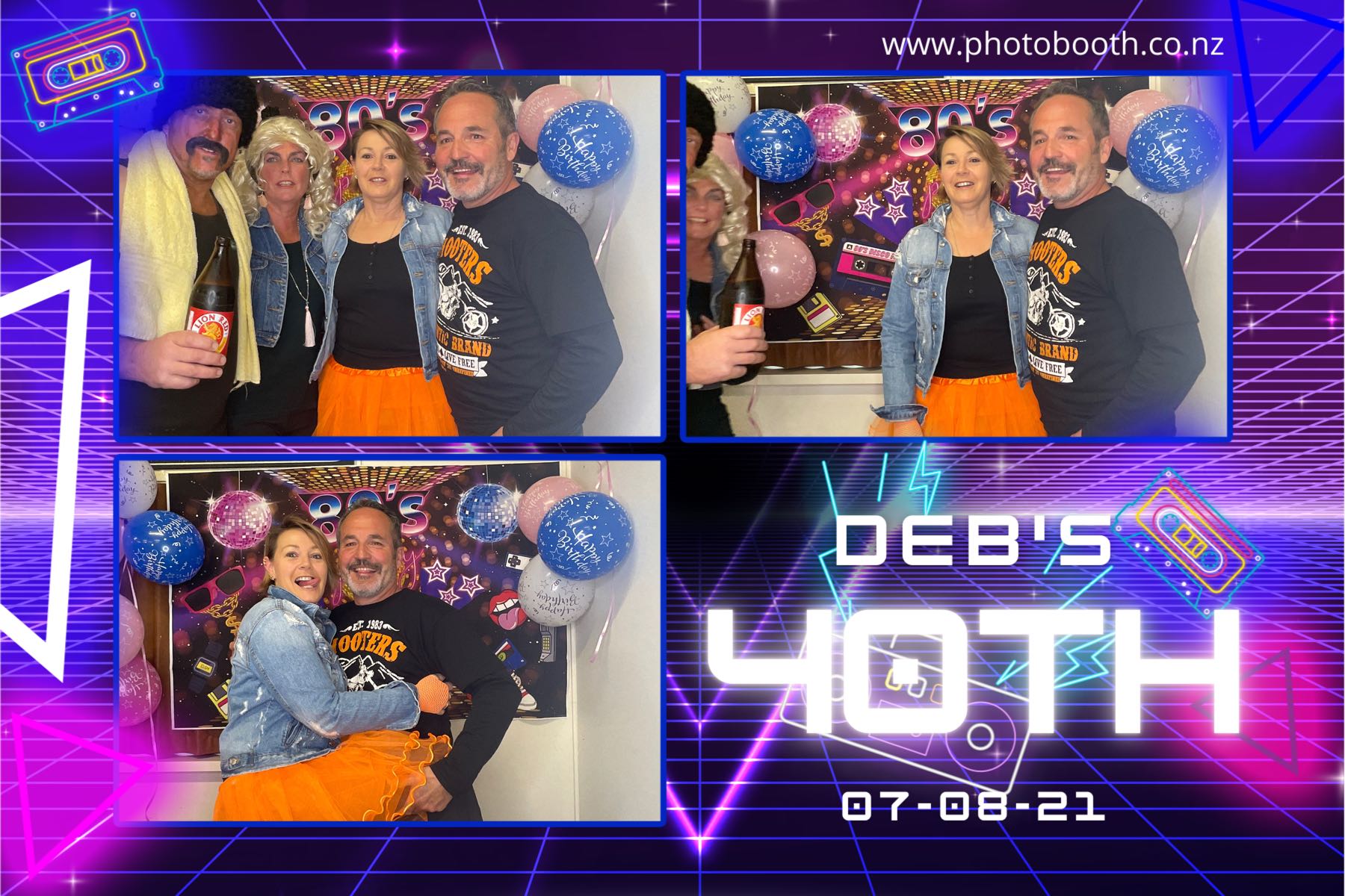 Deb's 40th | View more photos from the event at gallery.photobooth.co.nz/u/SelfieCentral/Debs-40th