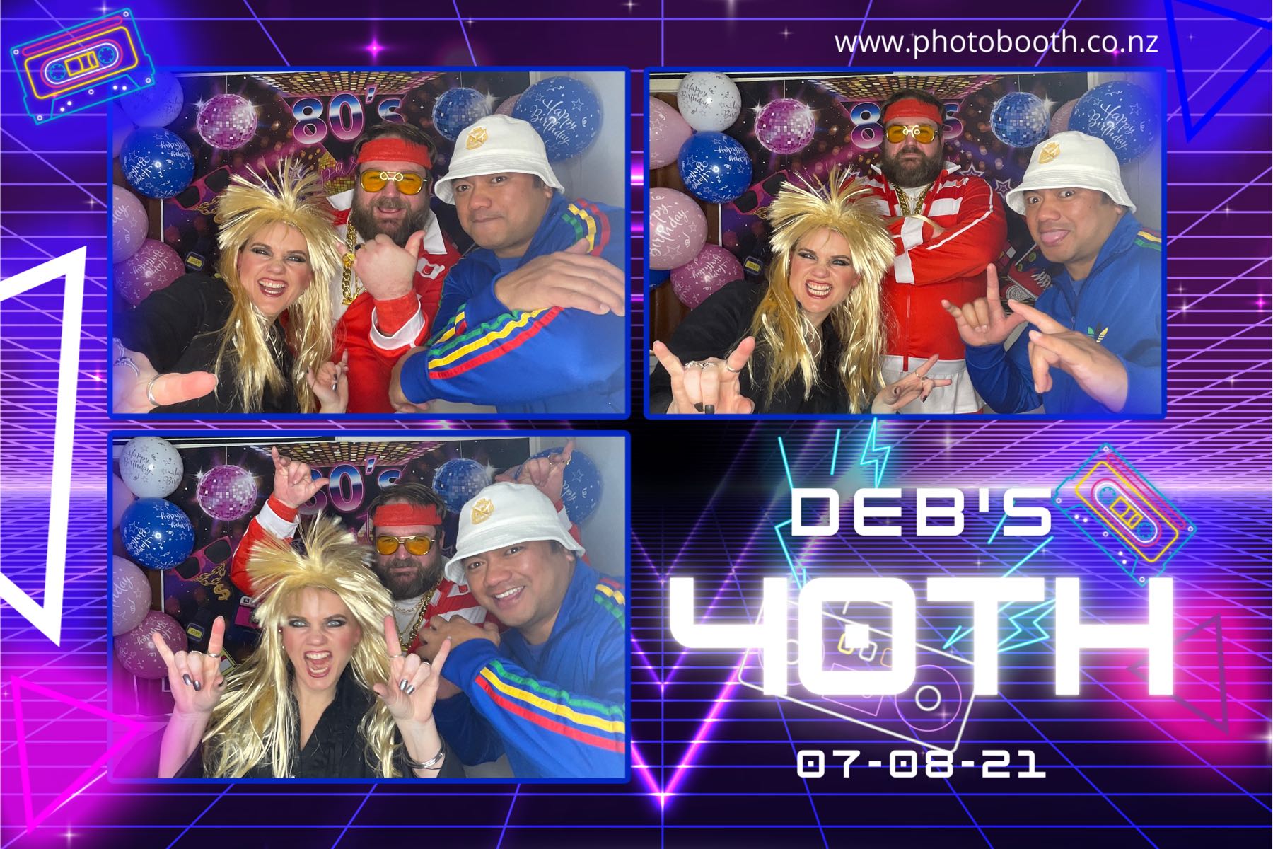 Deb's 40th | View more photos from the event at gallery.photobooth.co.nz/u/SelfieCentral/Debs-40th