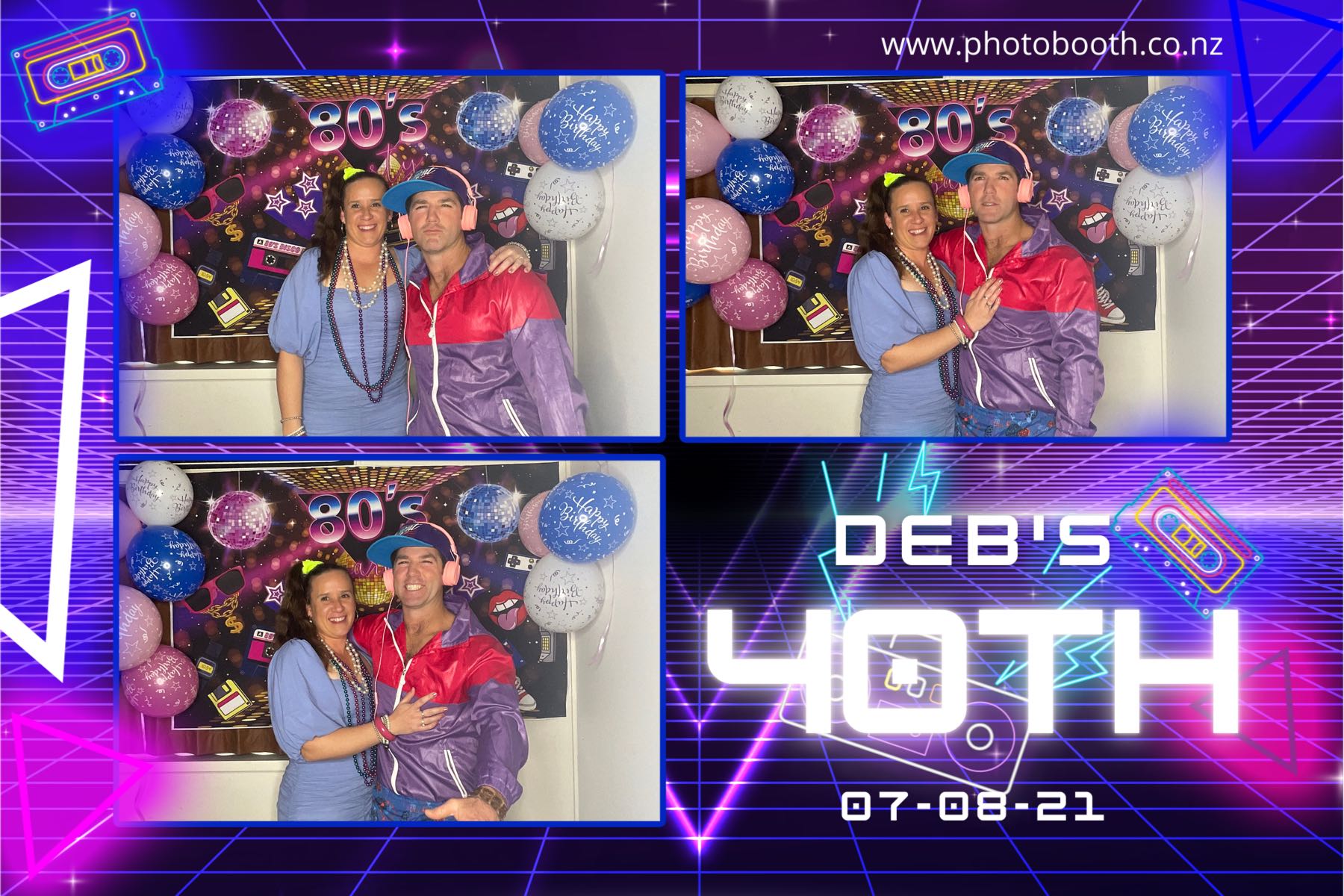 Deb's 40th | View more photos from the event at gallery.photobooth.co.nz/u/SelfieCentral/Debs-40th