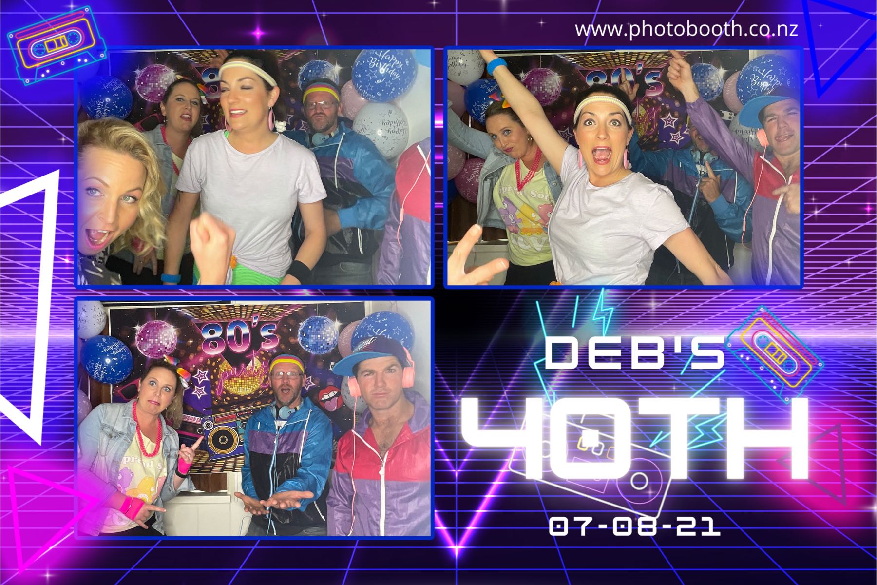 Deb's 40th | View more photos from the event at gallery.photobooth.co.nz/u/SelfieCentral/Debs-40th