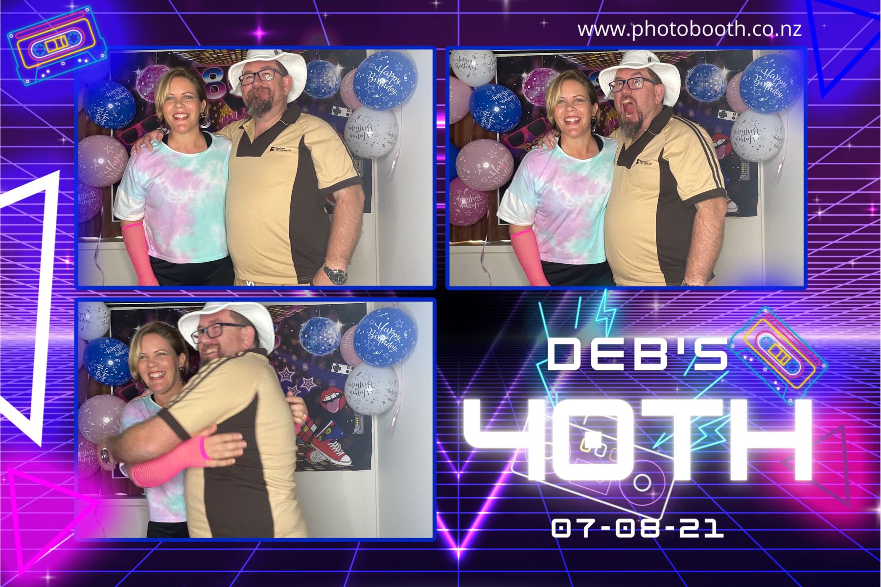 Deb's 40th | View more photos from the event at gallery.photobooth.co.nz/u/SelfieCentral/Debs-40th