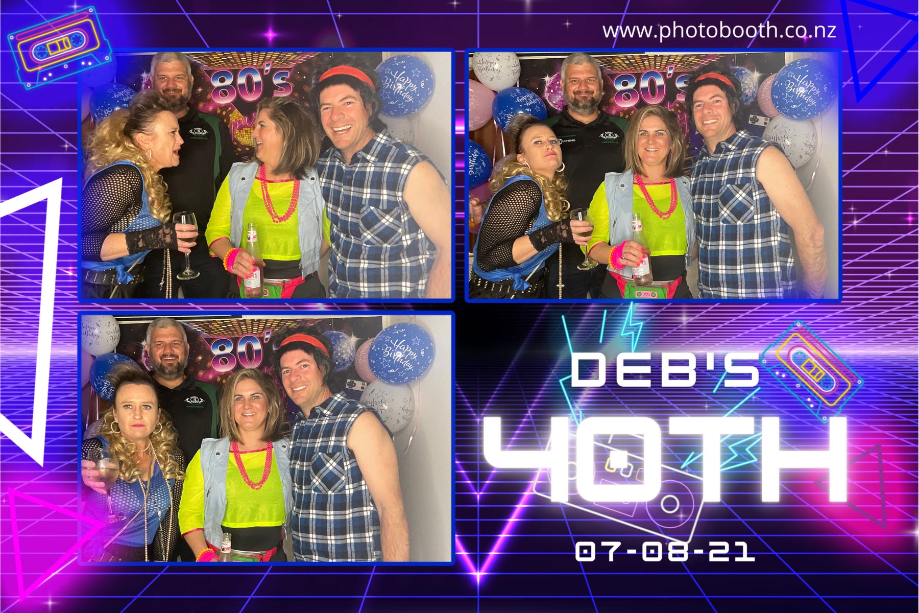 Deb's 40th | View more photos from the event at gallery.photobooth.co.nz/u/SelfieCentral/Debs-40th