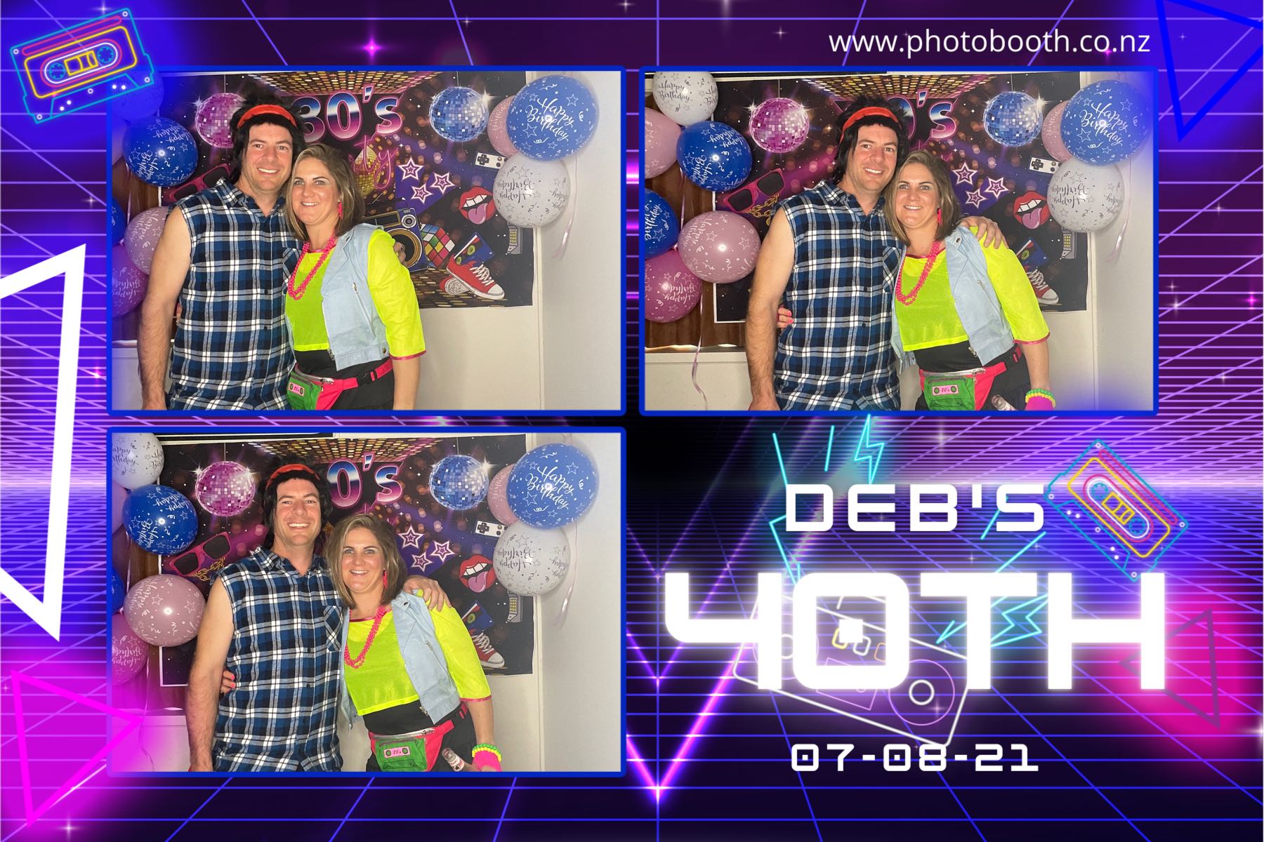 Deb's 40th | View more photos from the event at gallery.photobooth.co.nz/u/SelfieCentral/Debs-40th