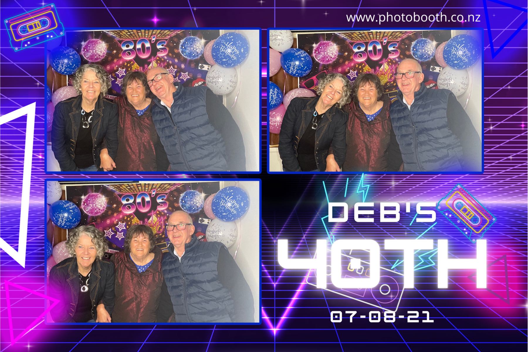 Deb's 40th | View more photos from the event at gallery.photobooth.co.nz/u/SelfieCentral/Debs-40th