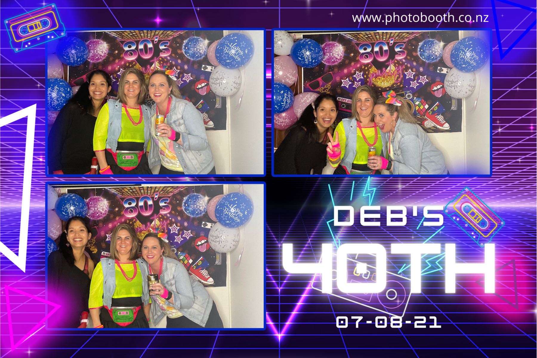 Deb's 40th | View more photos from the event at gallery.photobooth.co.nz/u/SelfieCentral/Debs-40th
