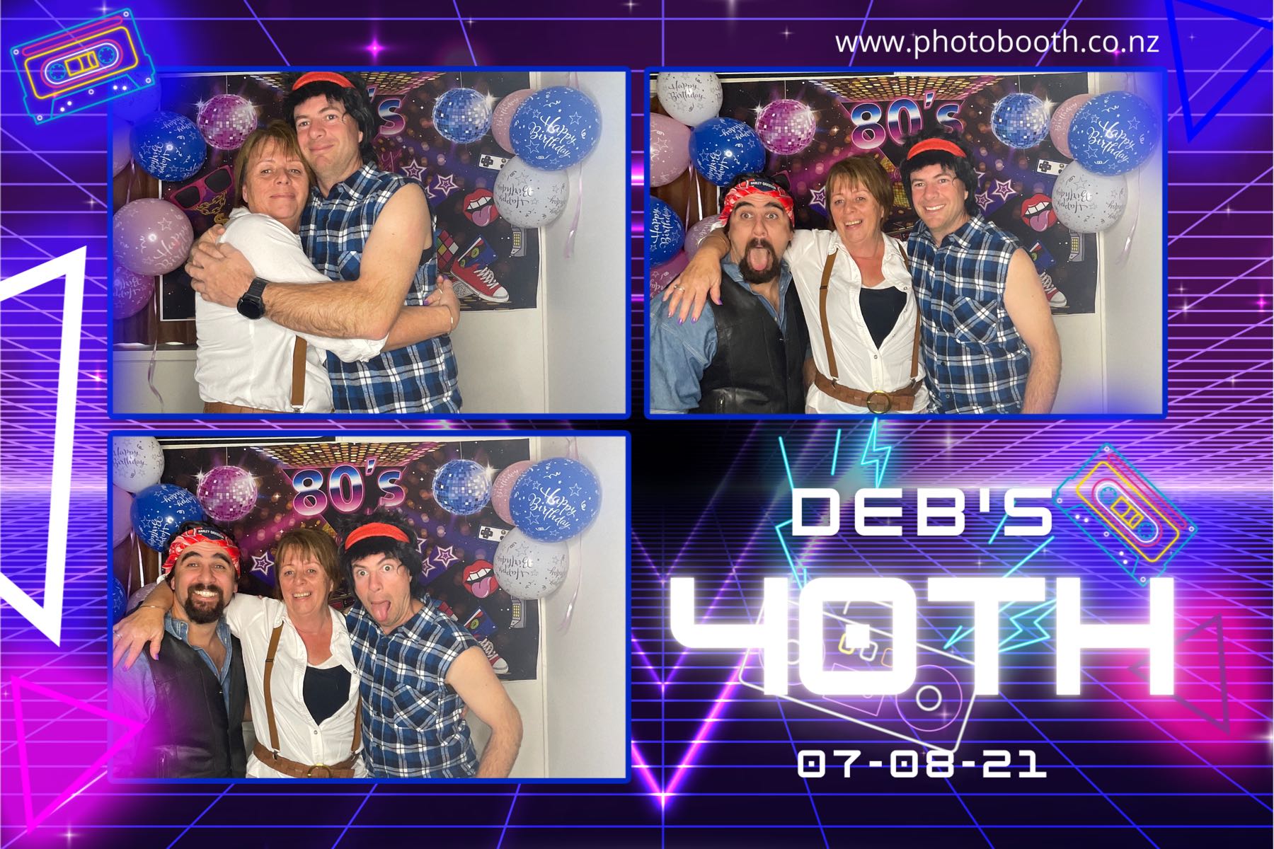 Deb's 40th | View more photos from the event at gallery.photobooth.co.nz/u/SelfieCentral/Debs-40th