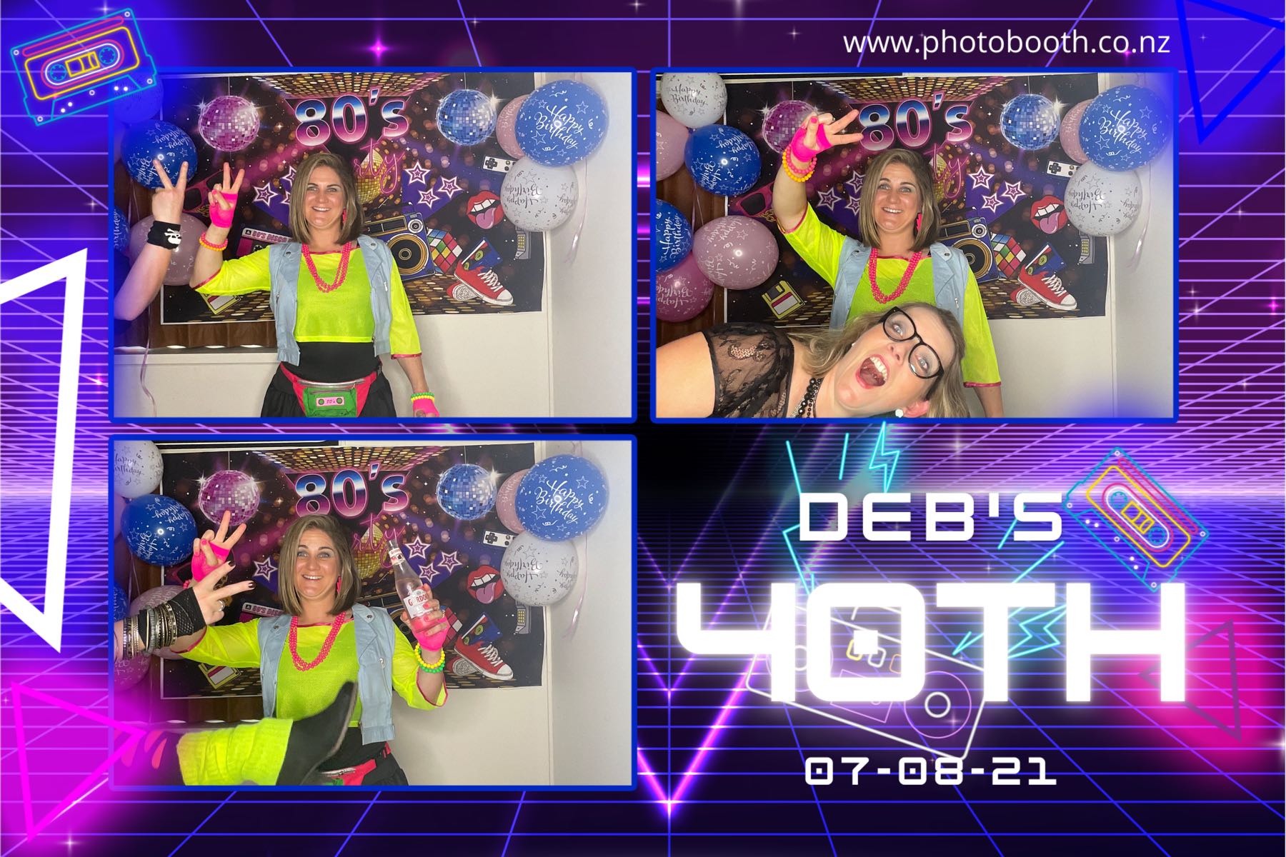 Deb's 40th | View more photos from the event at gallery.photobooth.co.nz/u/SelfieCentral/Debs-40th