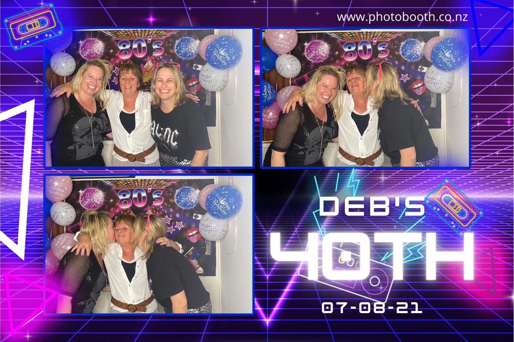 Deb's 40th | View more photos from the event at gallery.photobooth.co.nz/u/SelfieCentral/Debs-40th