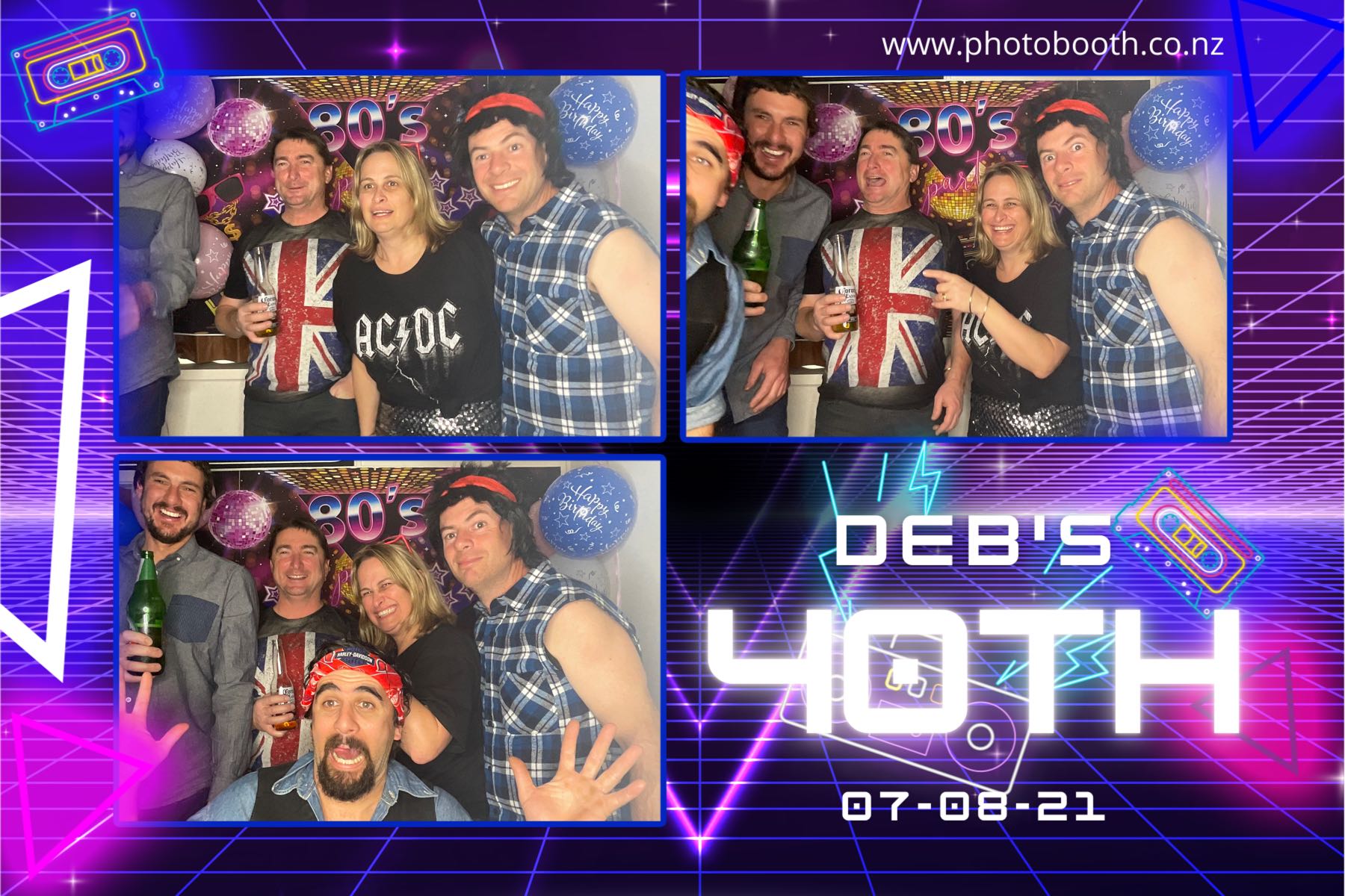 Deb's 40th | View more photos from the event at gallery.photobooth.co.nz/u/SelfieCentral/Debs-40th