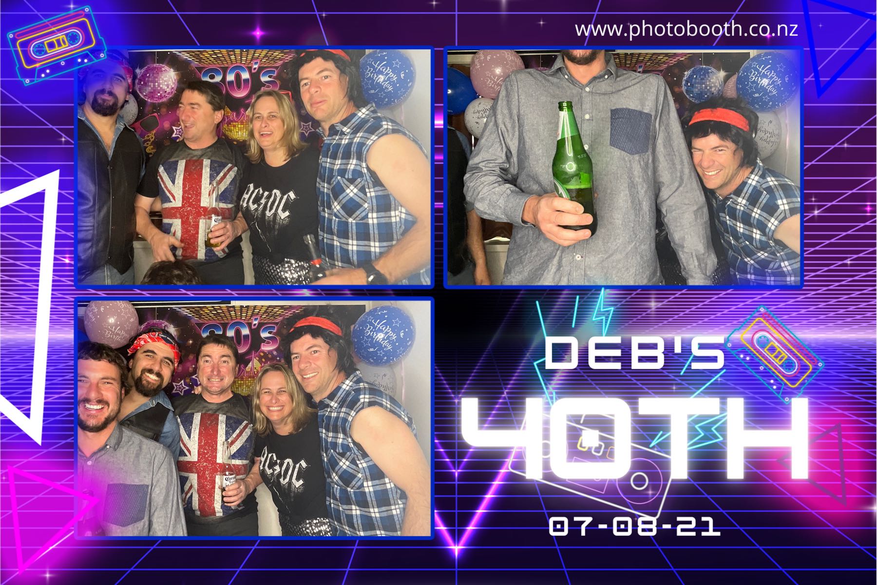 Deb's 40th | View more photos from the event at gallery.photobooth.co.nz/u/SelfieCentral/Debs-40th