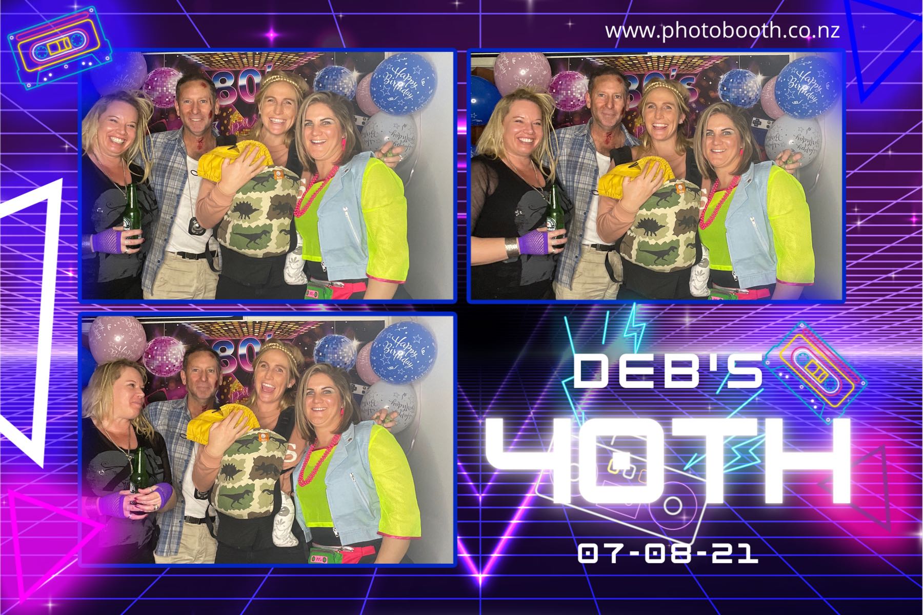 Deb's 40th | View more photos from the event at gallery.photobooth.co.nz/u/SelfieCentral/Debs-40th