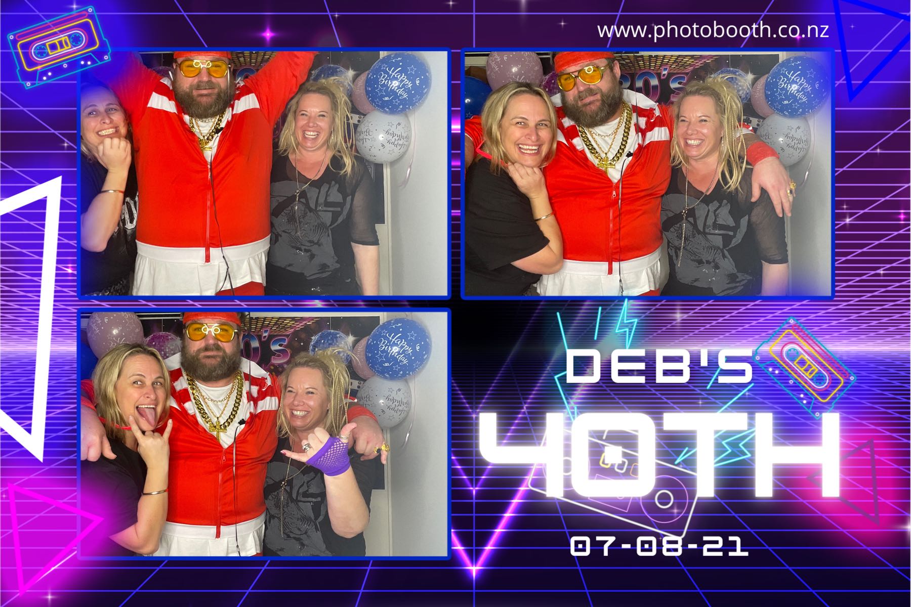 Deb's 40th | View more photos from the event at gallery.photobooth.co.nz/u/SelfieCentral/Debs-40th